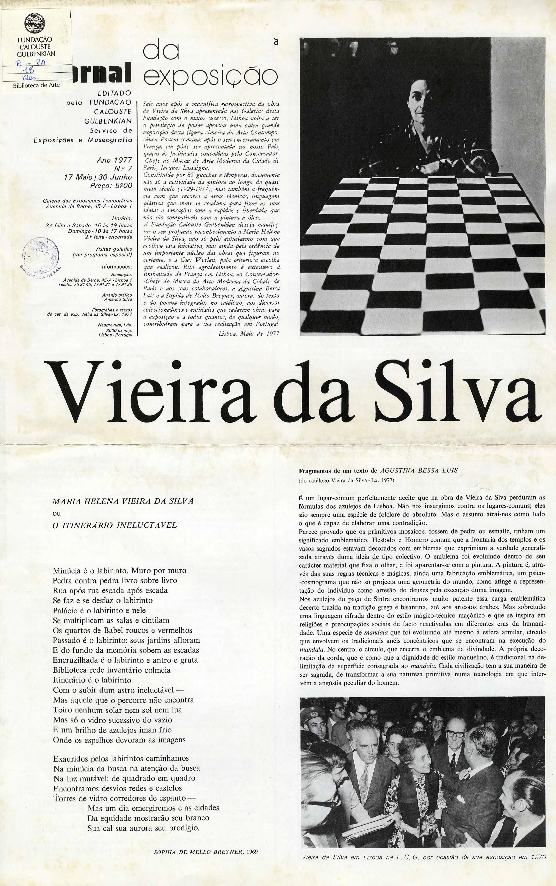 Vieira da Silva. Pinturas a Têmpera