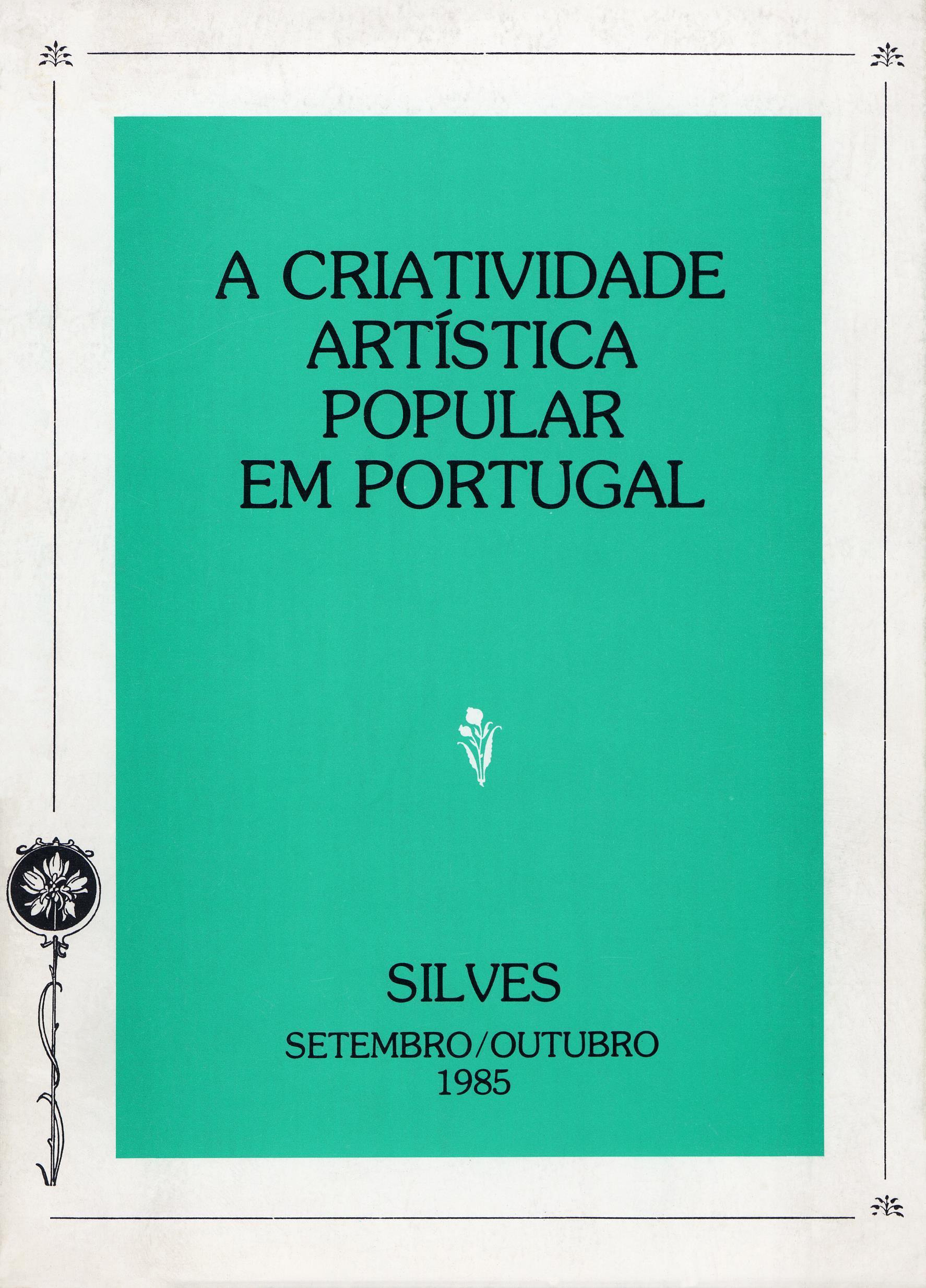 A Criatividade Artística Popular em Portugal