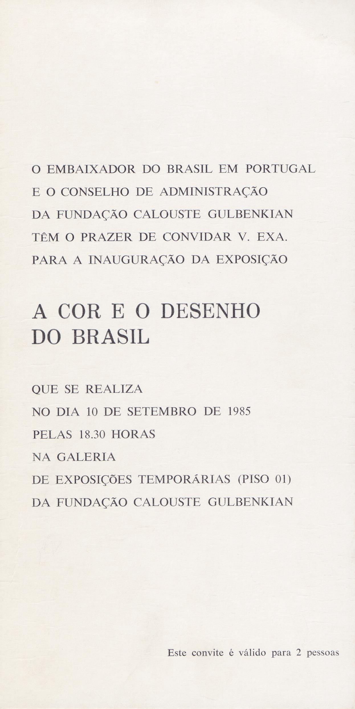 A Cor e o Desenho do Brasil