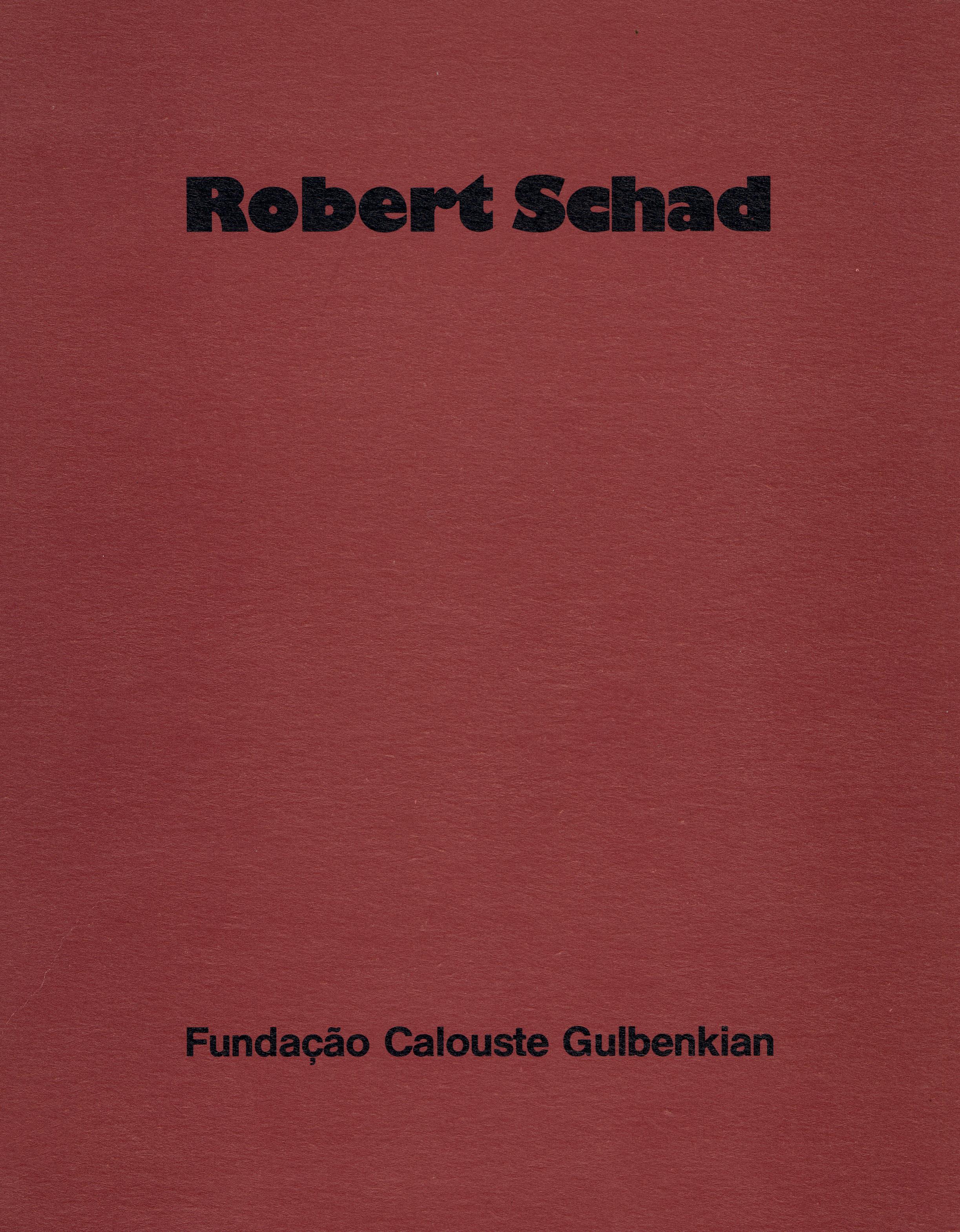 Robert Schad. Esculturas e Desenhos
