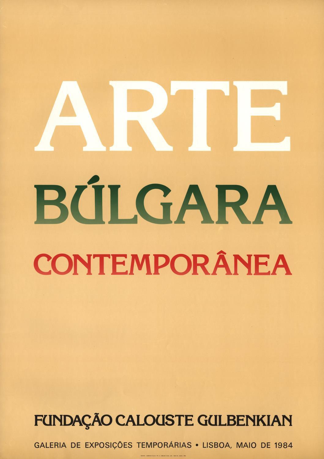 Arte Búlgara Contemporânea