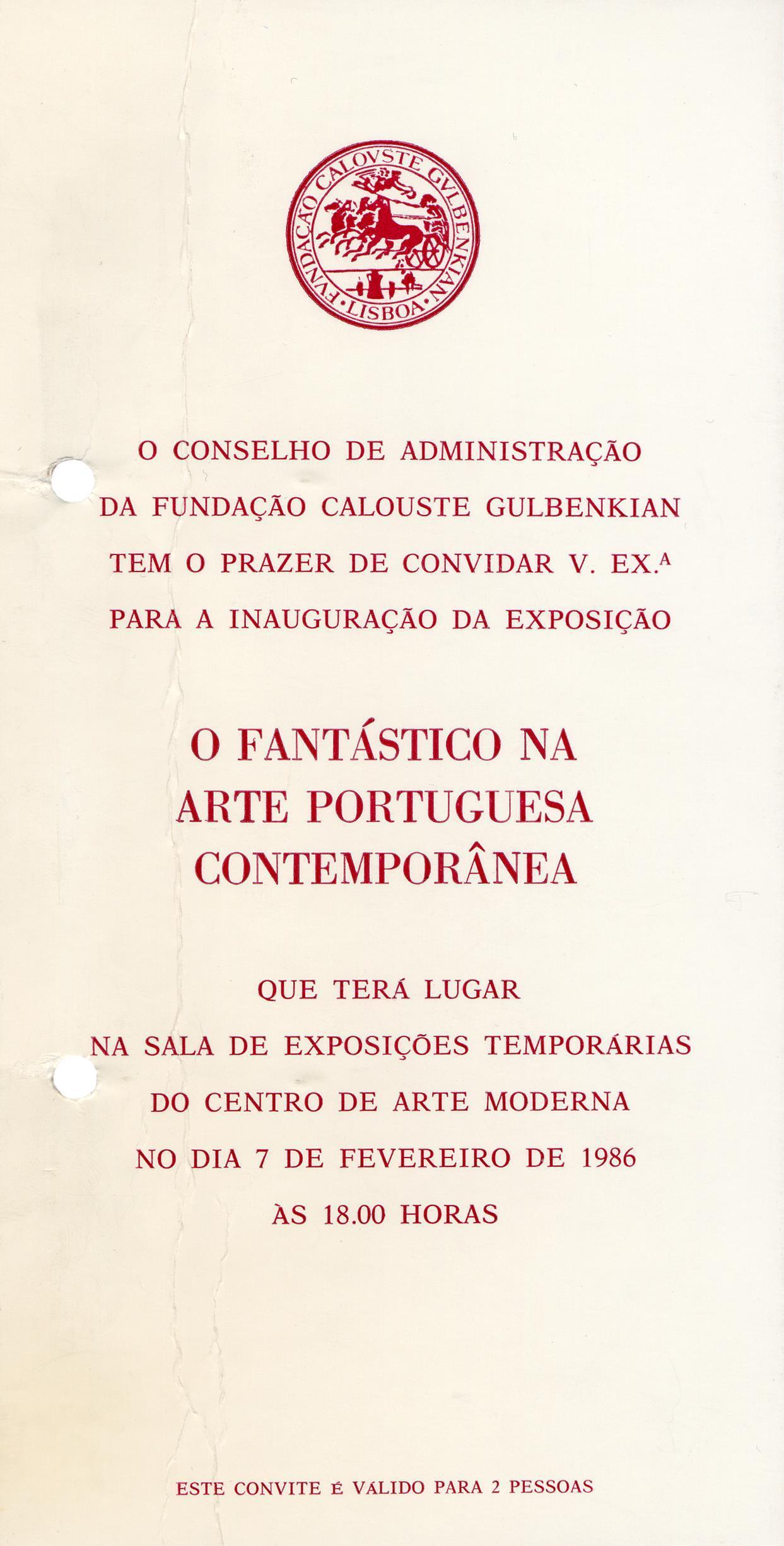 O Fantástico na Arte Portuguesa Contemporânea