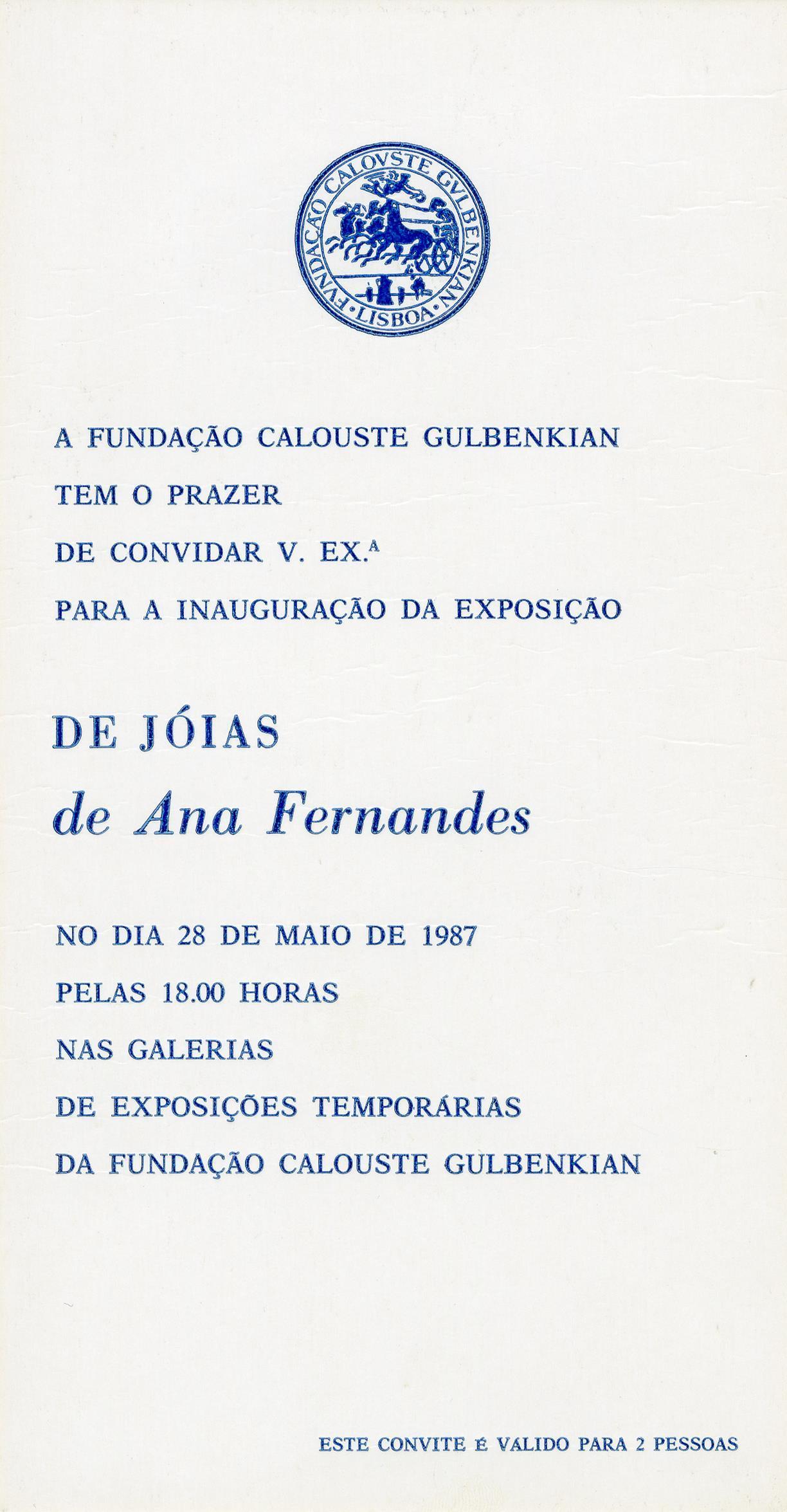 Ana Fernandes. Jóias