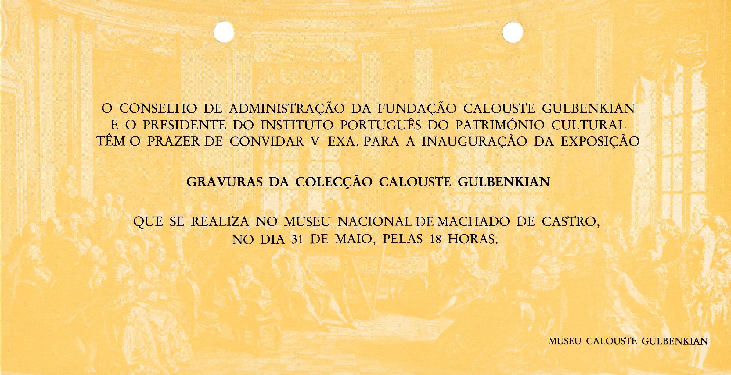 Gravuras da Colecção Calouste Gulbenkian