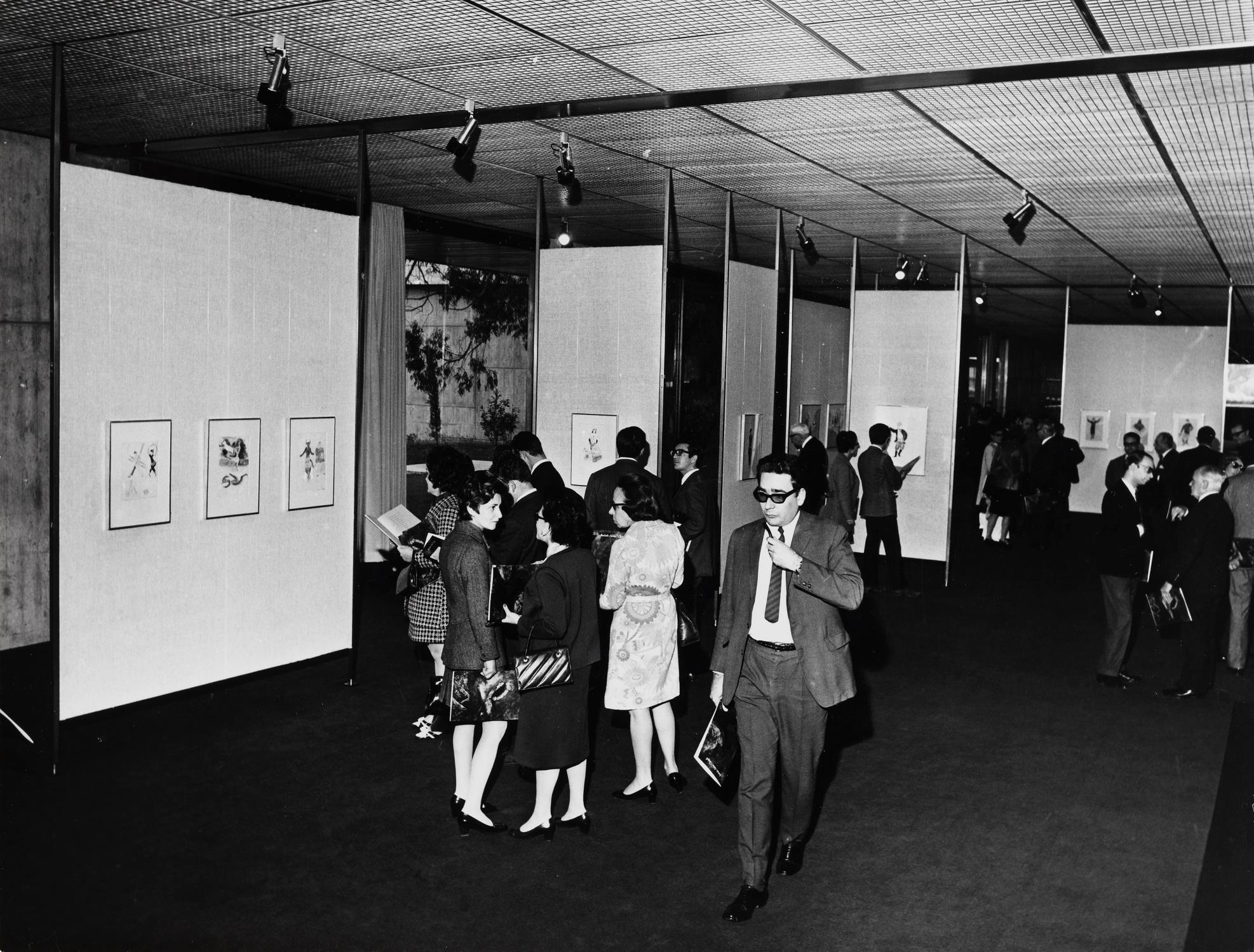 Exposição Bailado Aleko. Chagall, 1970.
