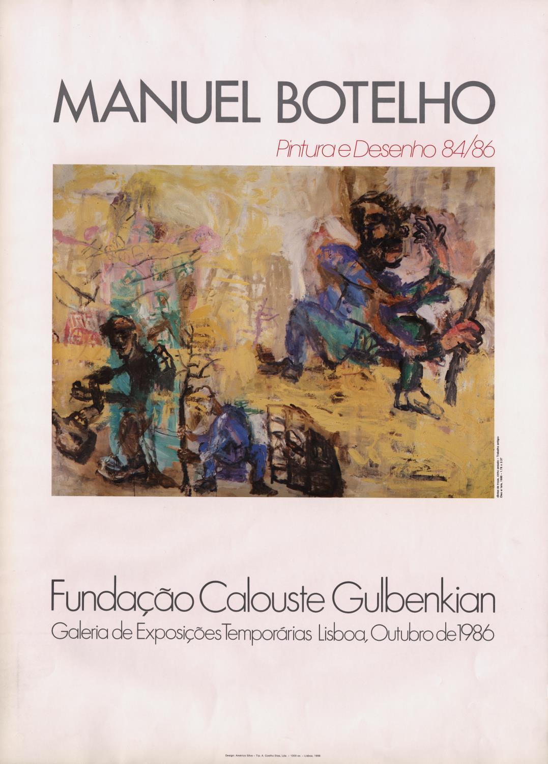 Manuel Botelho. Pintura e Desenho, 84 – 86