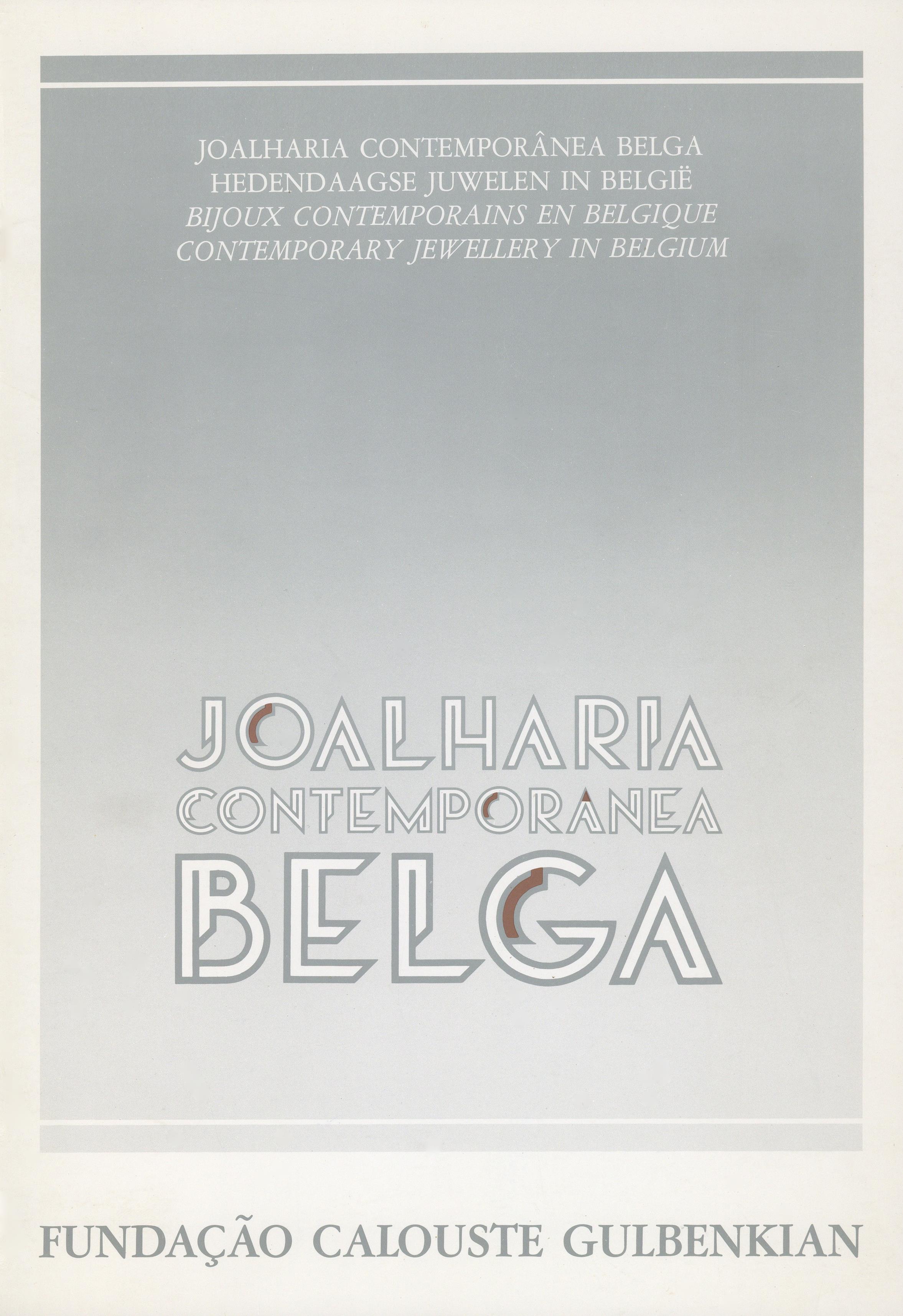 Joalharia Contemporânea Belga