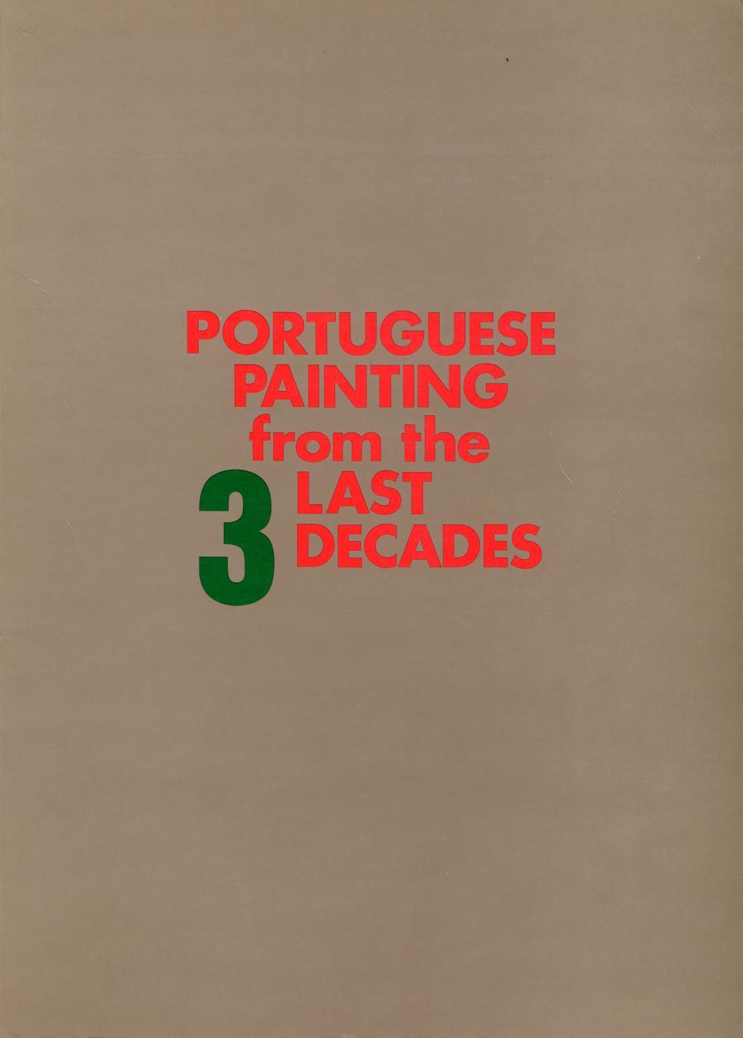 Portuguese Painting From the Last 3 Decades