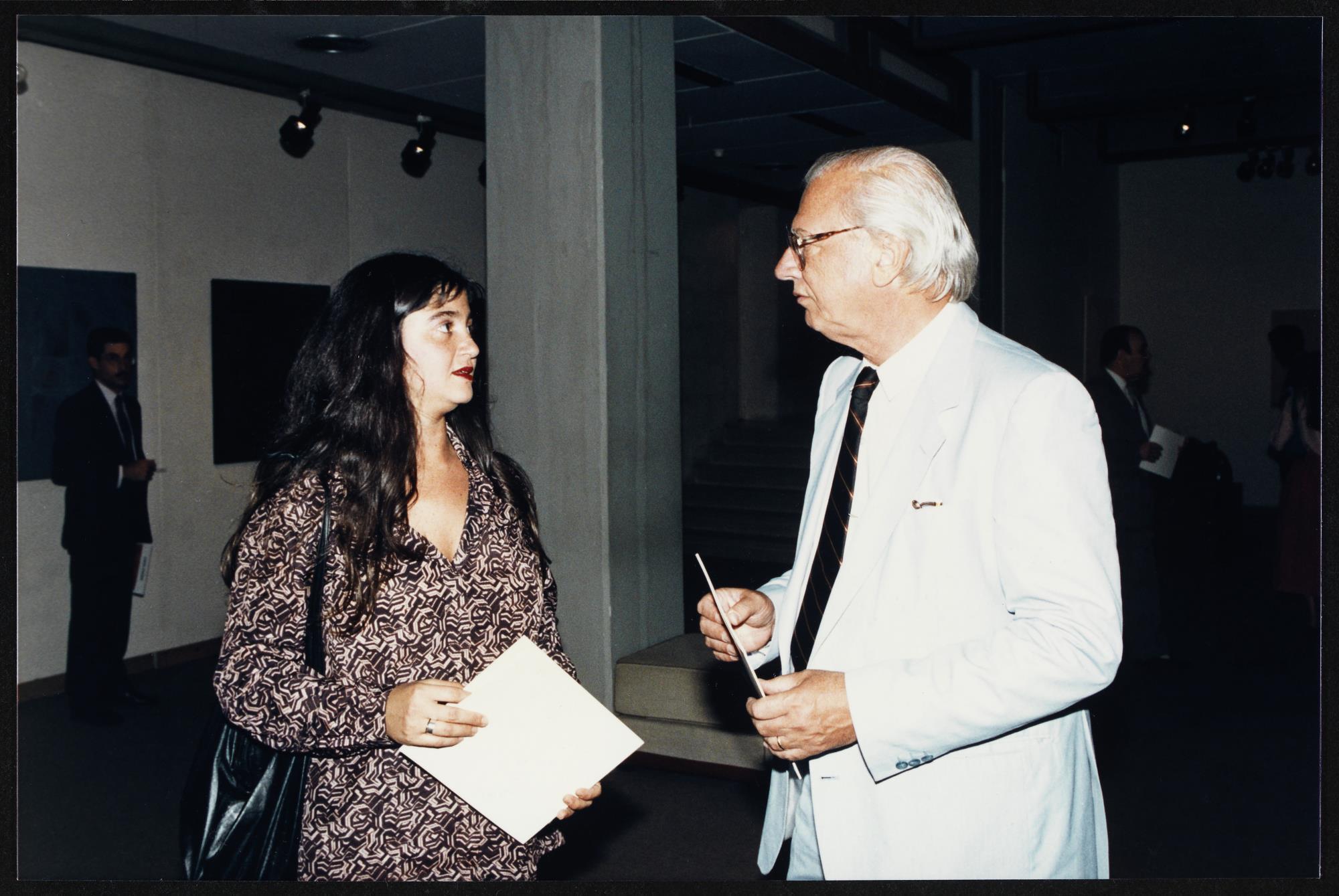 Brenda Novak (à esq.) e José Sommer Ribeiro (à dir.)