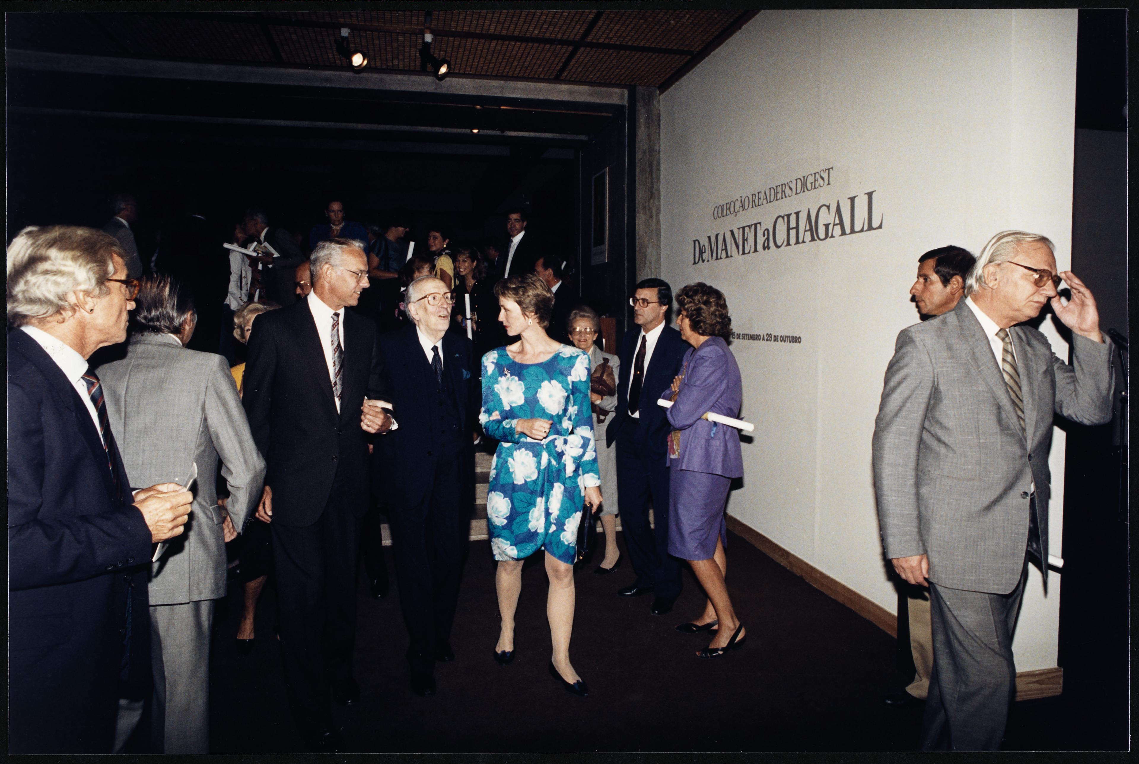 José de Azeredo Perdigão (ao centro) e José Sommer Ribeiro (à dir.)