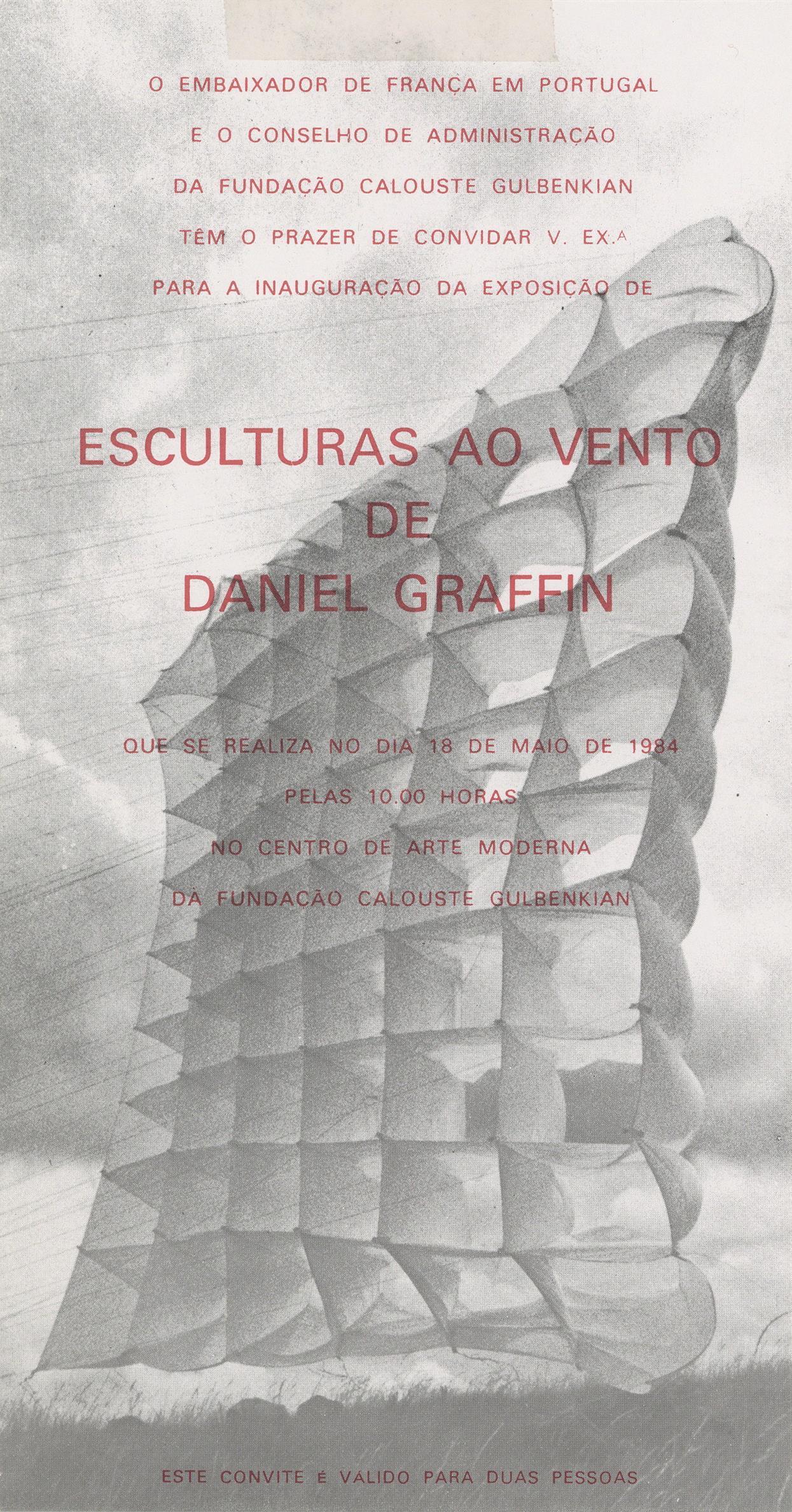 Daniel Graffin. Esculturas ao Vento