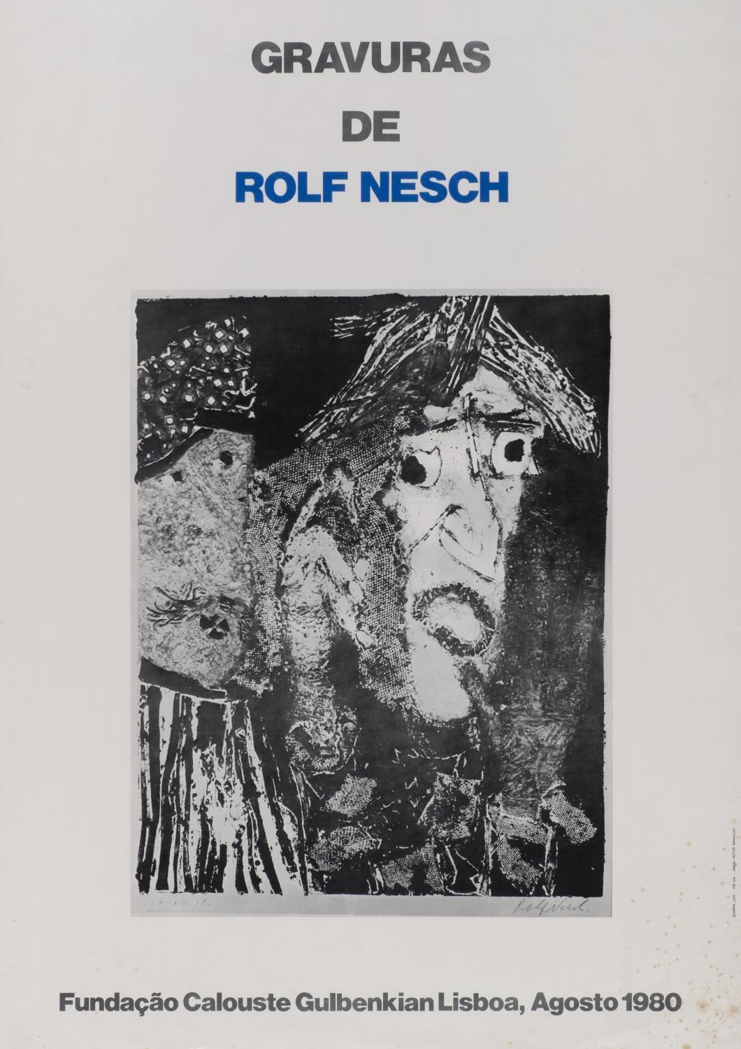 Gravuras de Rolf Nesch