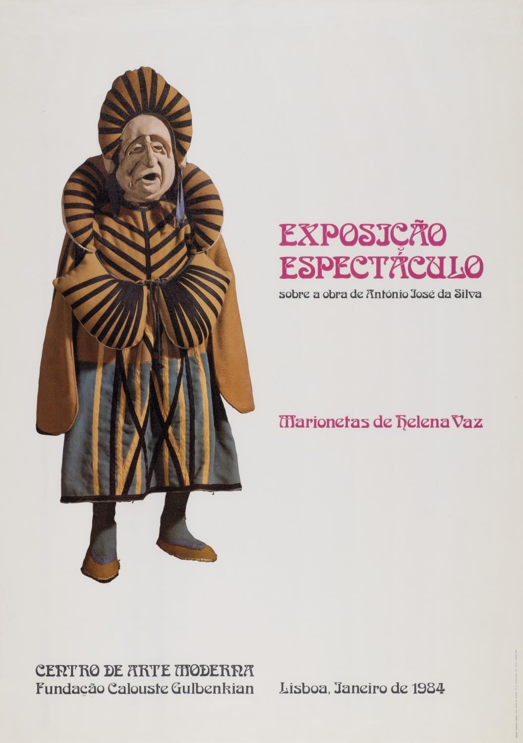 Exposição-Espectáculo sobre a Obra de António José da Silva. Marionetas de Helena Vaz