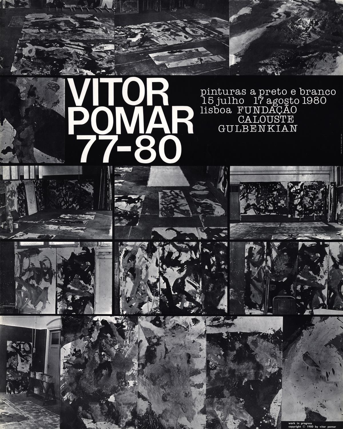 Vítor Pomar, 77 – 80. Pinturas a Preto e Branco