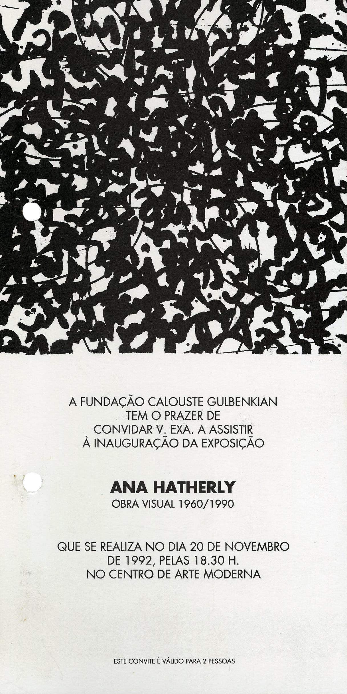 Ana Hatherly. Obra Visual, 1960 – 1990