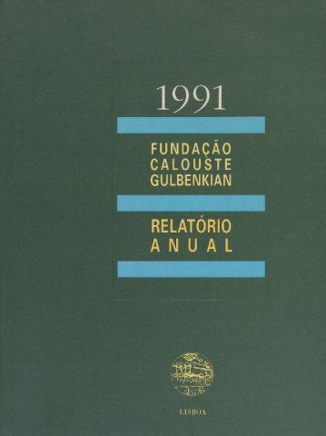 Relatório Anual. FCG, 1991