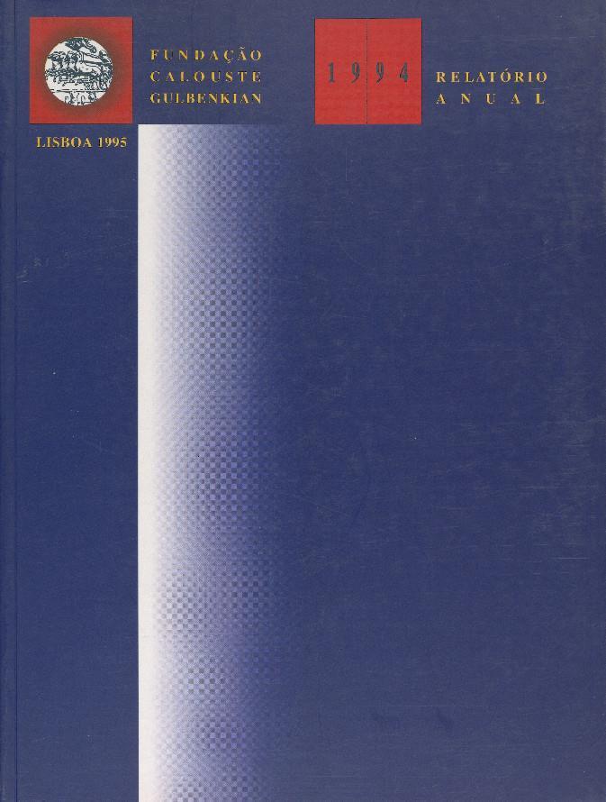 Relatório Anual. FCG. 1994