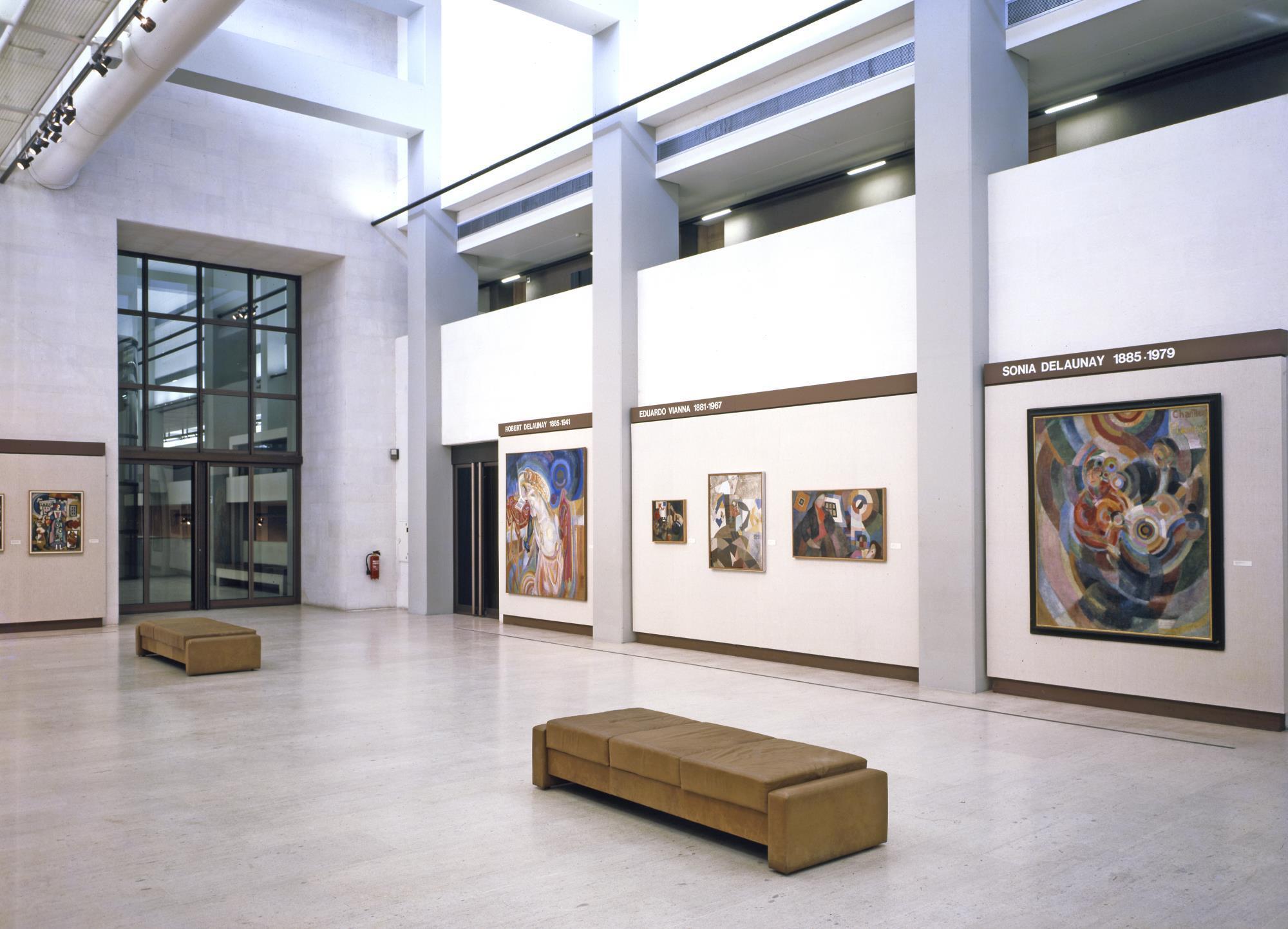 Obras de Sonia Delaunay, Eduardo Viana e Robert Delaunay