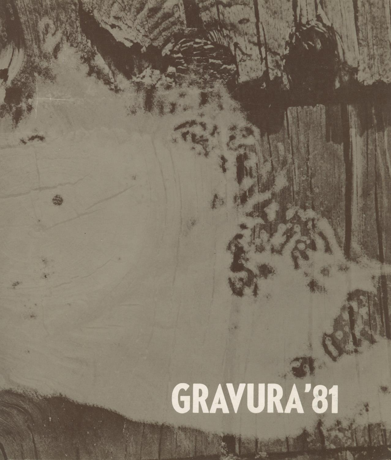 Gravura'81. III Exposição Nacional de Gravura