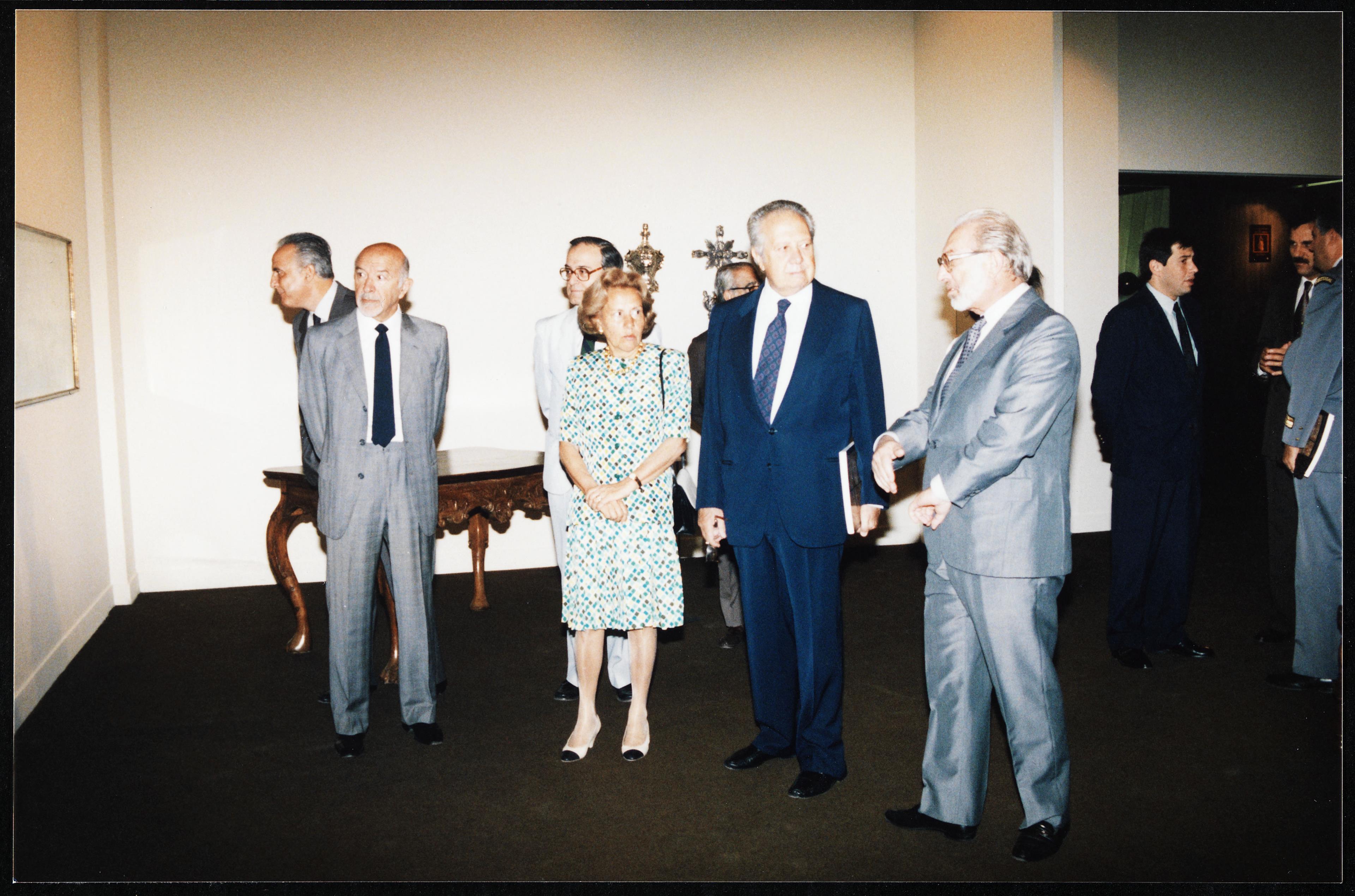 Maria Barroso, Mário Soares (ao centro) e Pedro Tamen