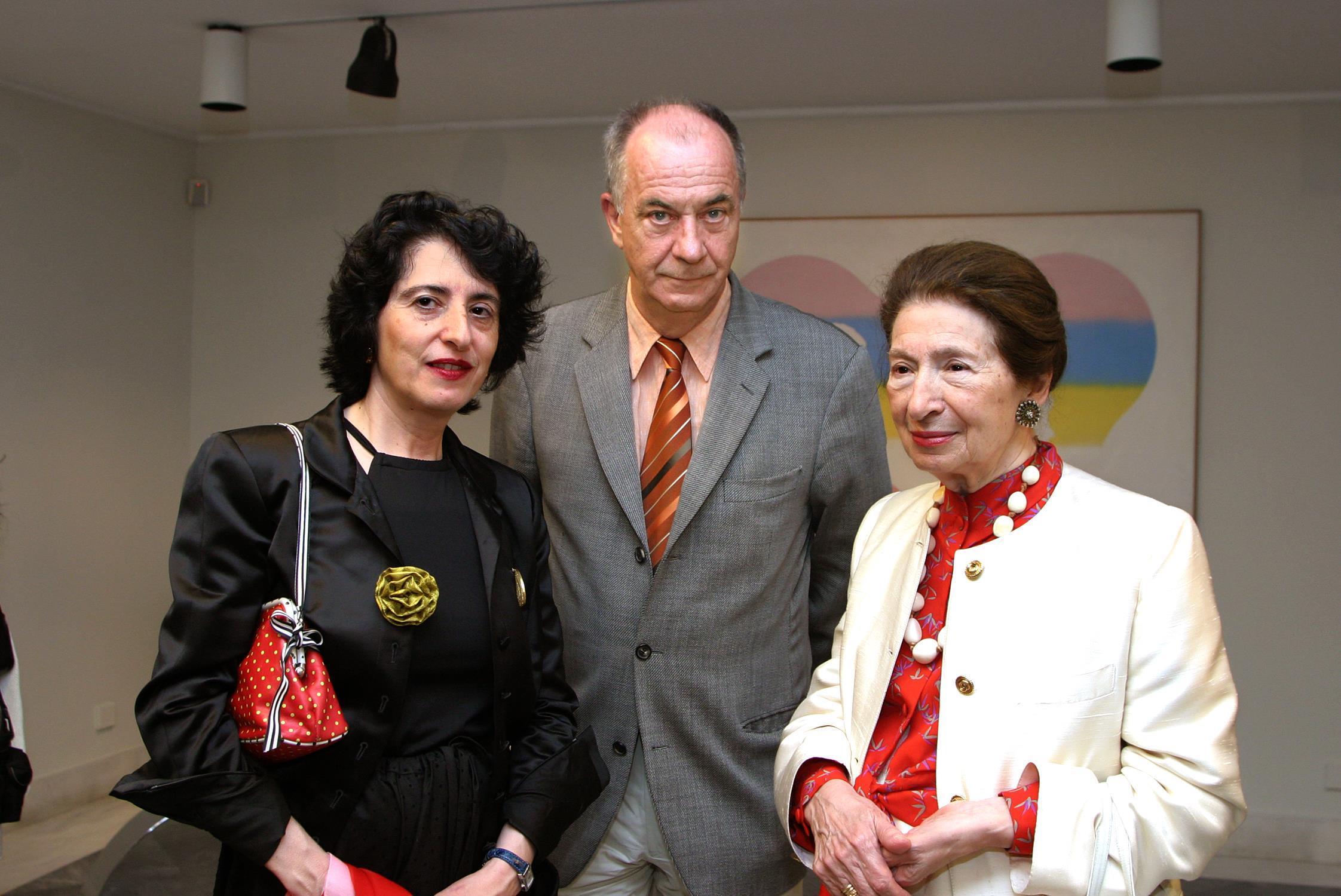 Maria Filomena Molder (à esq.) e Manuel Costa Cabral (ao centro)