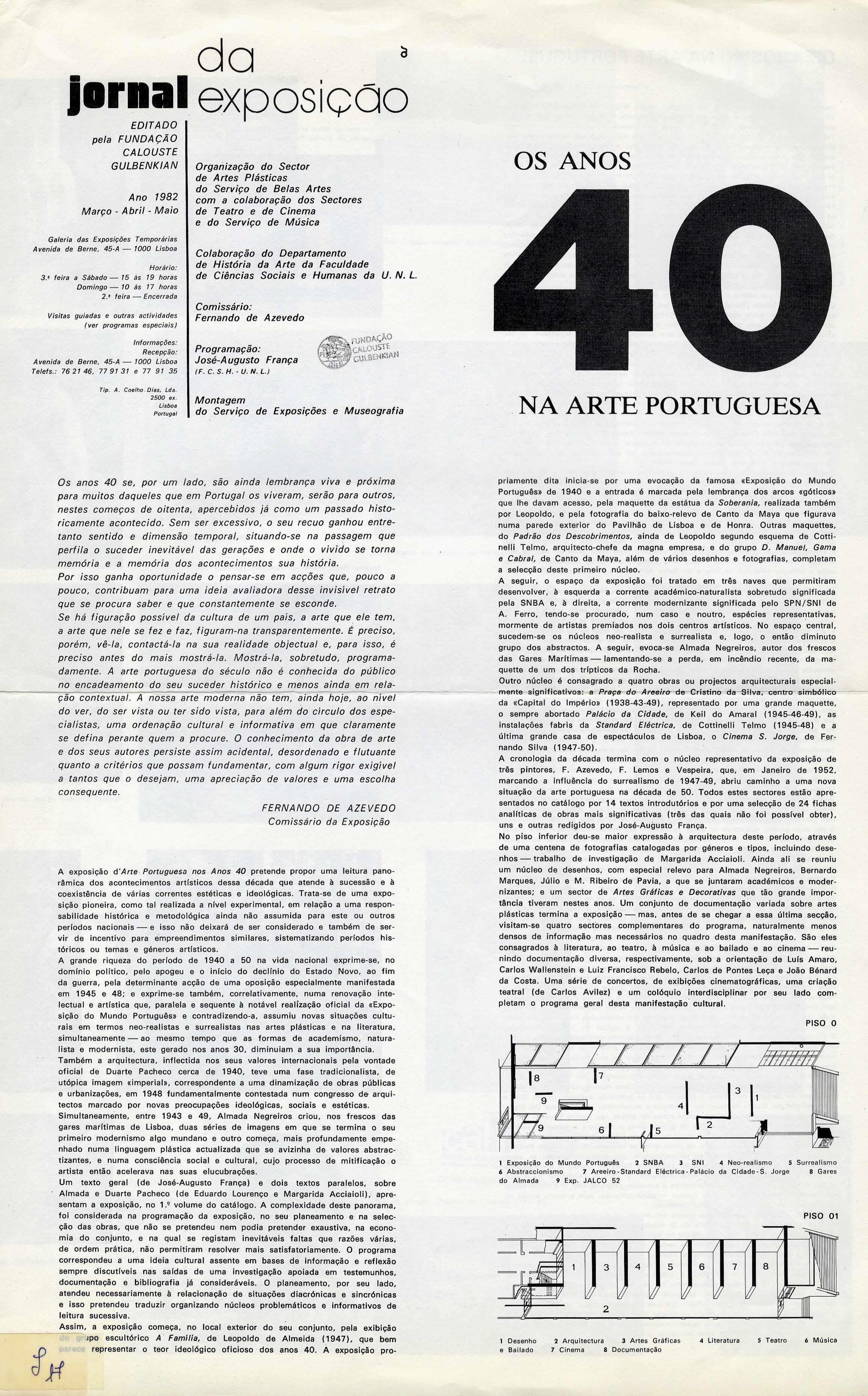 Os Anos 40 na Arte Portuguesa