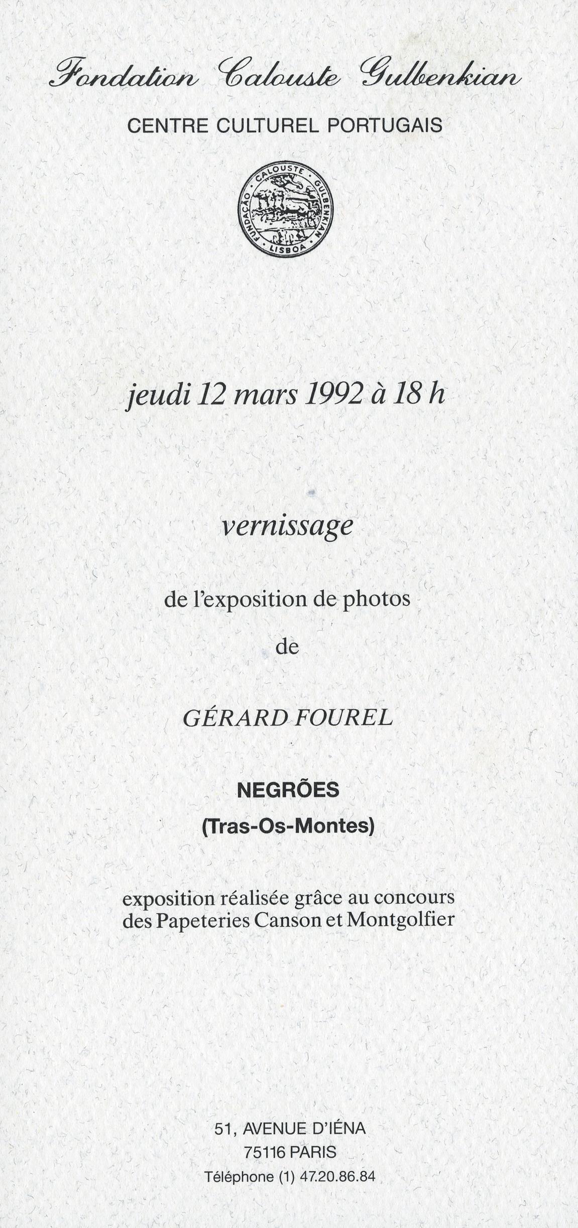 Negrões (Trás-os-Montes). Gérard Fourel
