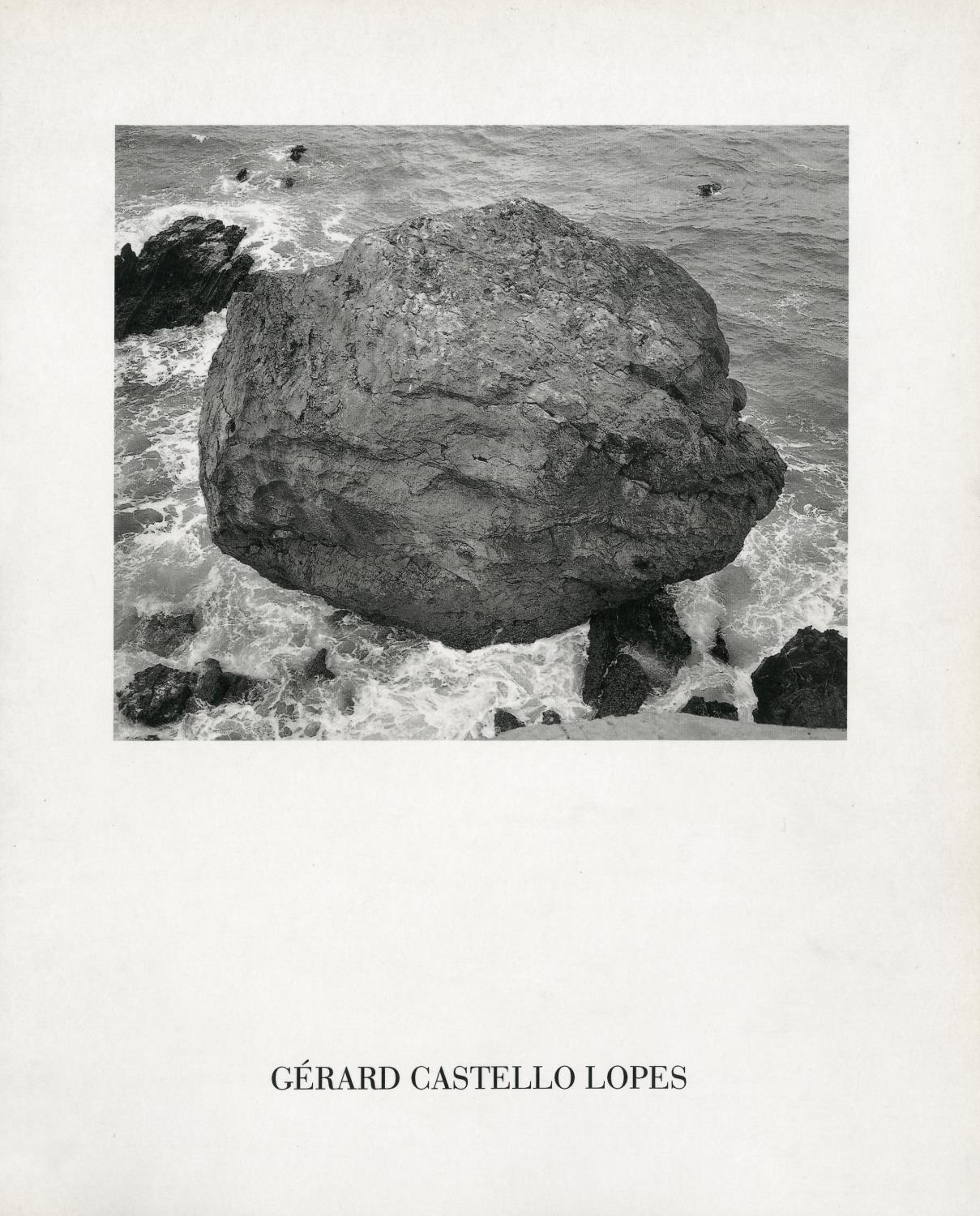 Gérard Castello Lopes. Photographies
