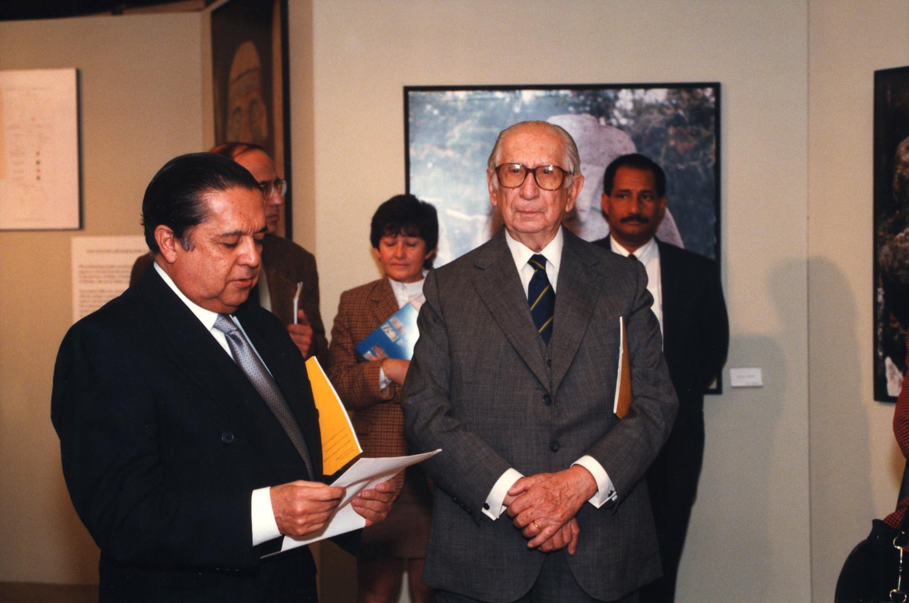Carlos Upegui Zapata e Luís Guimarães Lobato (à esq.)