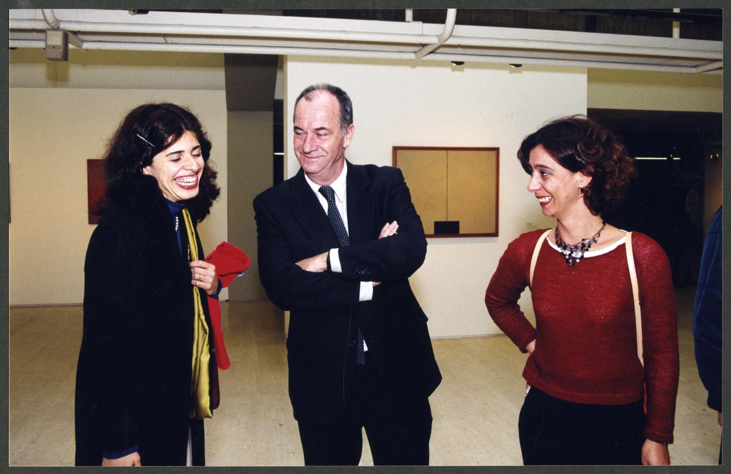 Catarina Molder (à esq.) e Manuel Costa Cabral (ao centro)