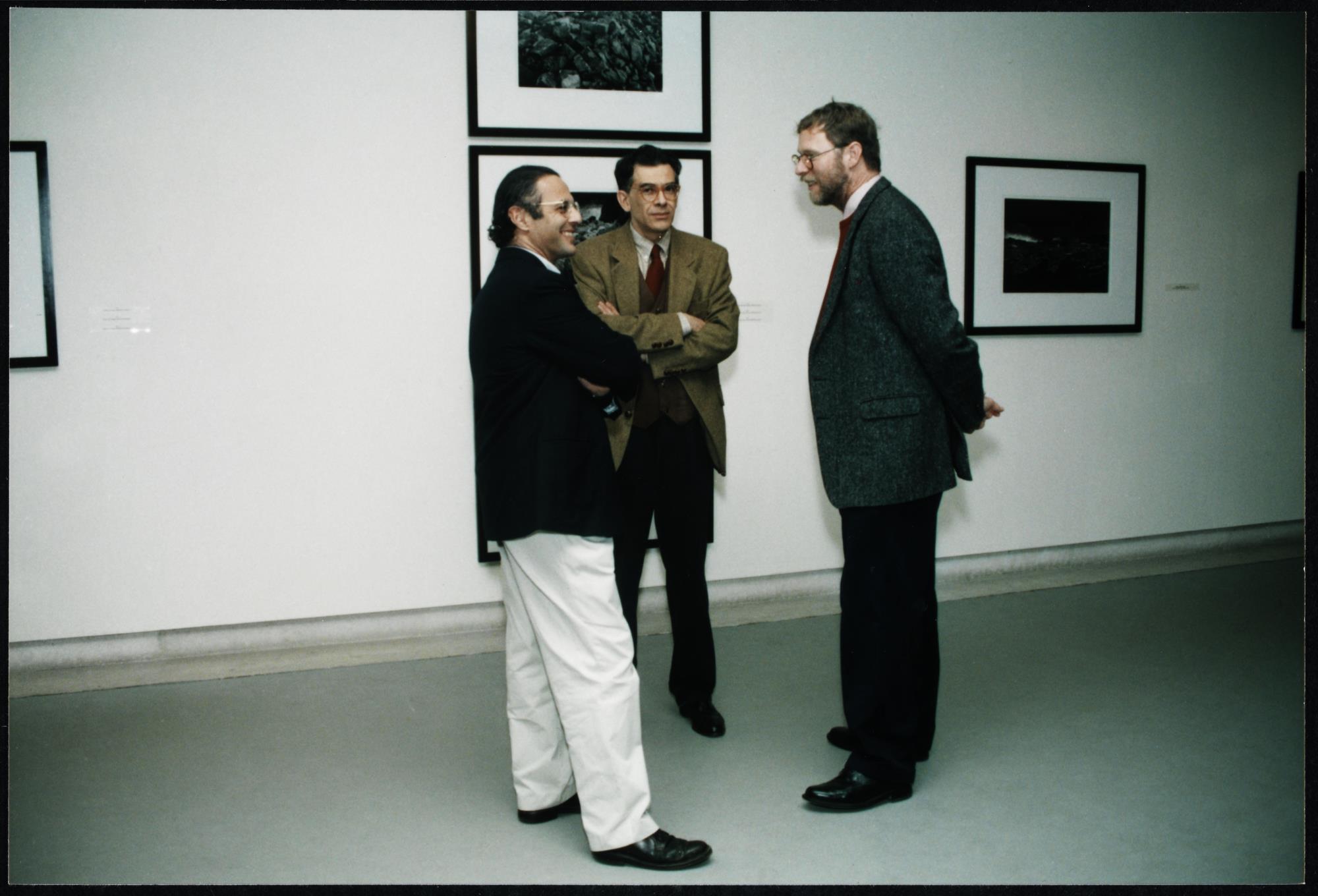 Jorge Molder (ao centro)