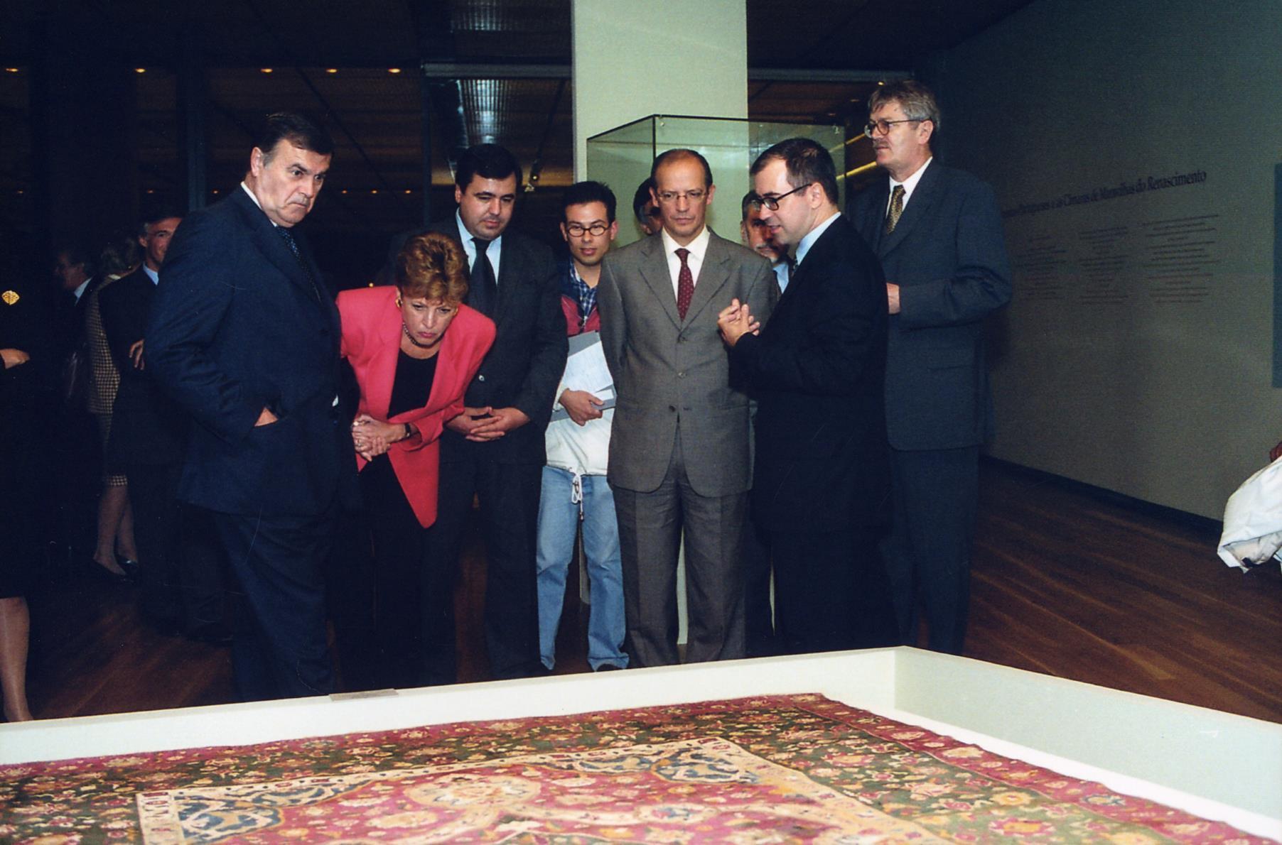 Nuno Vassallo e Silva (ao centro)