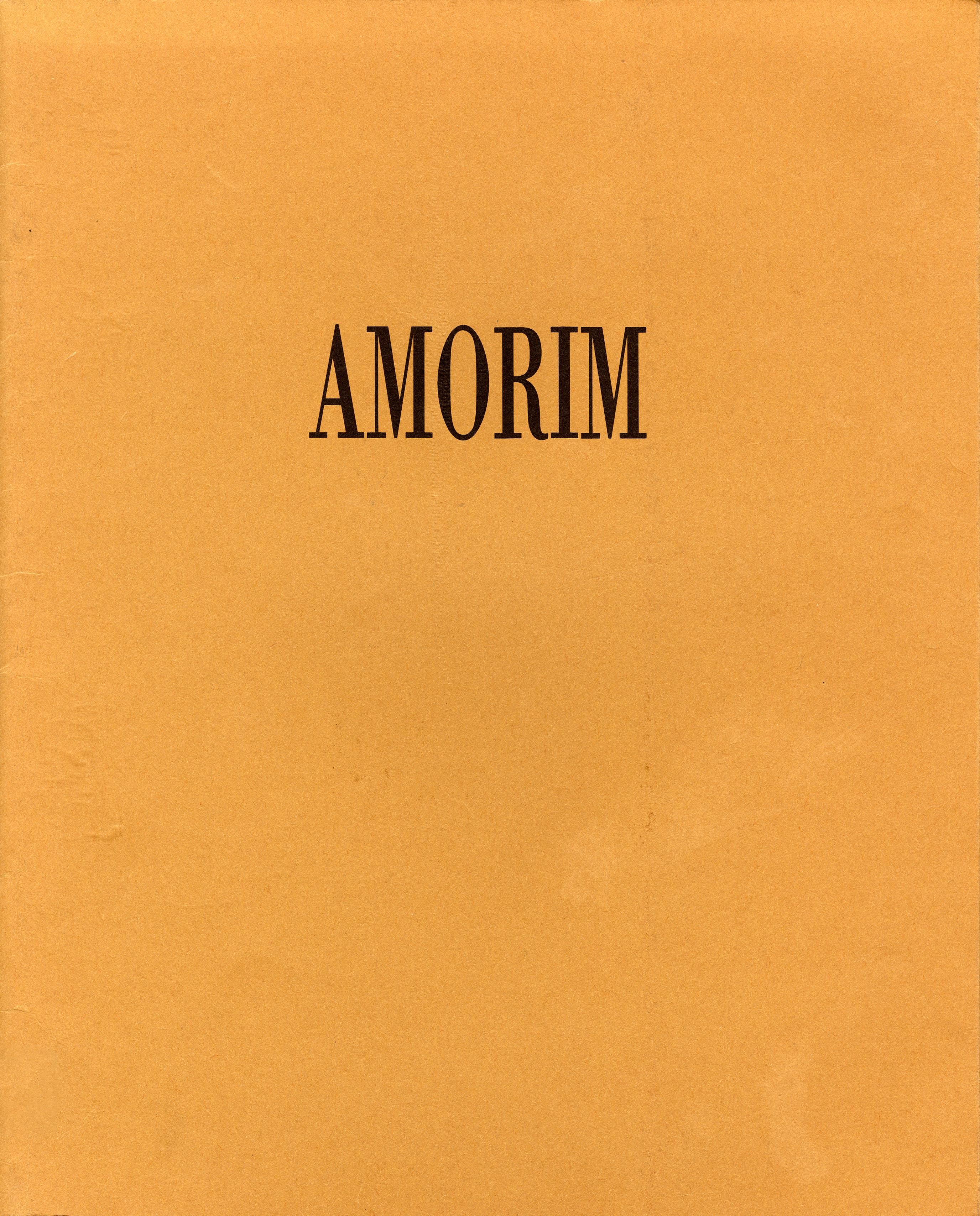 Amorim. Dessins 1987