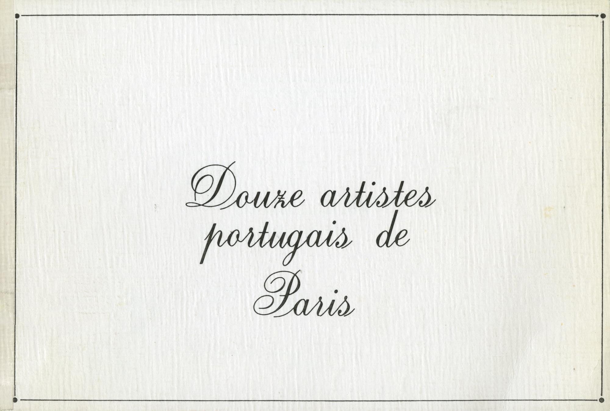Douze Artistes Portugais de Paris