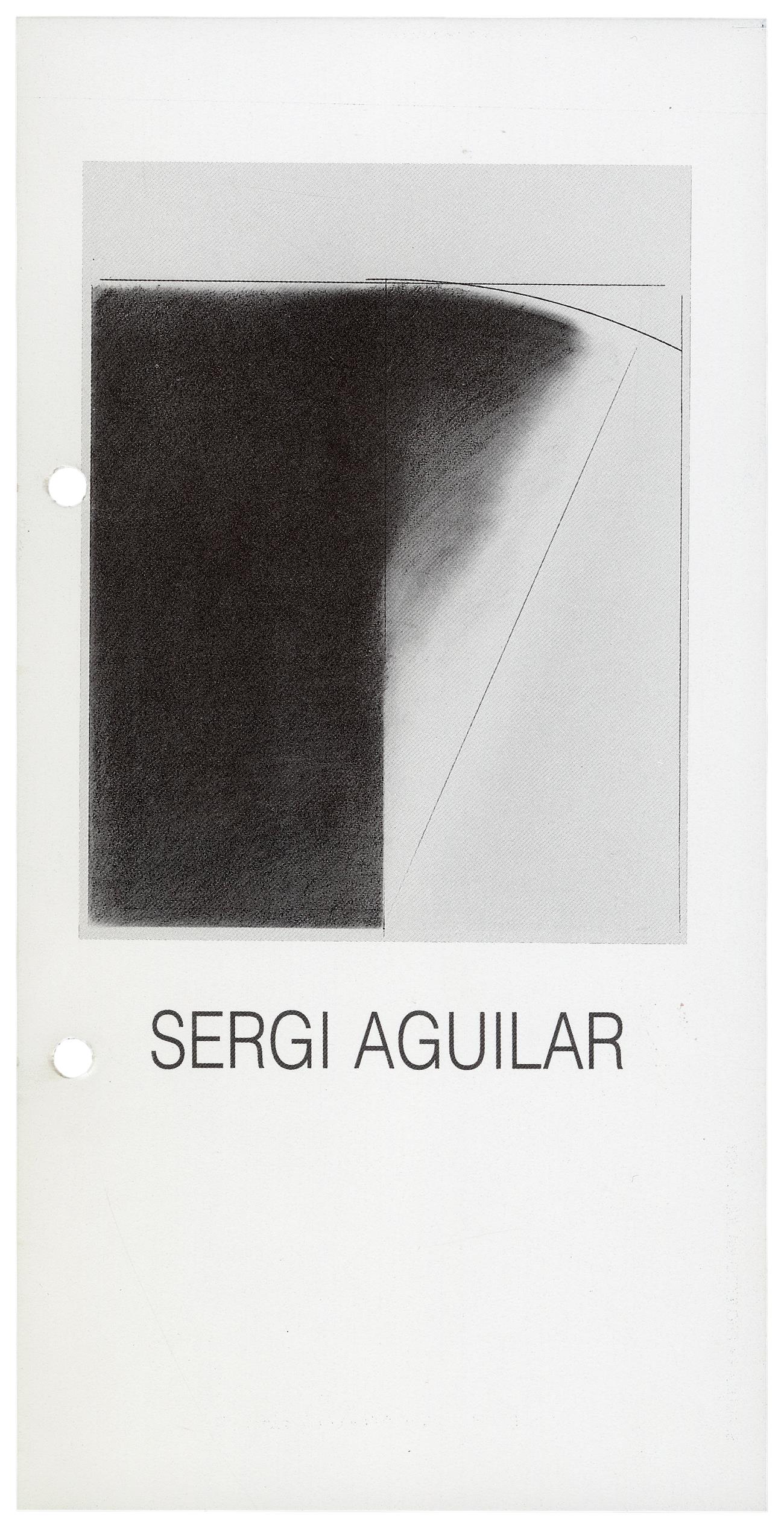 Sergi Aguilar. Zul, Papéis e Cartões, 1974 – 1994