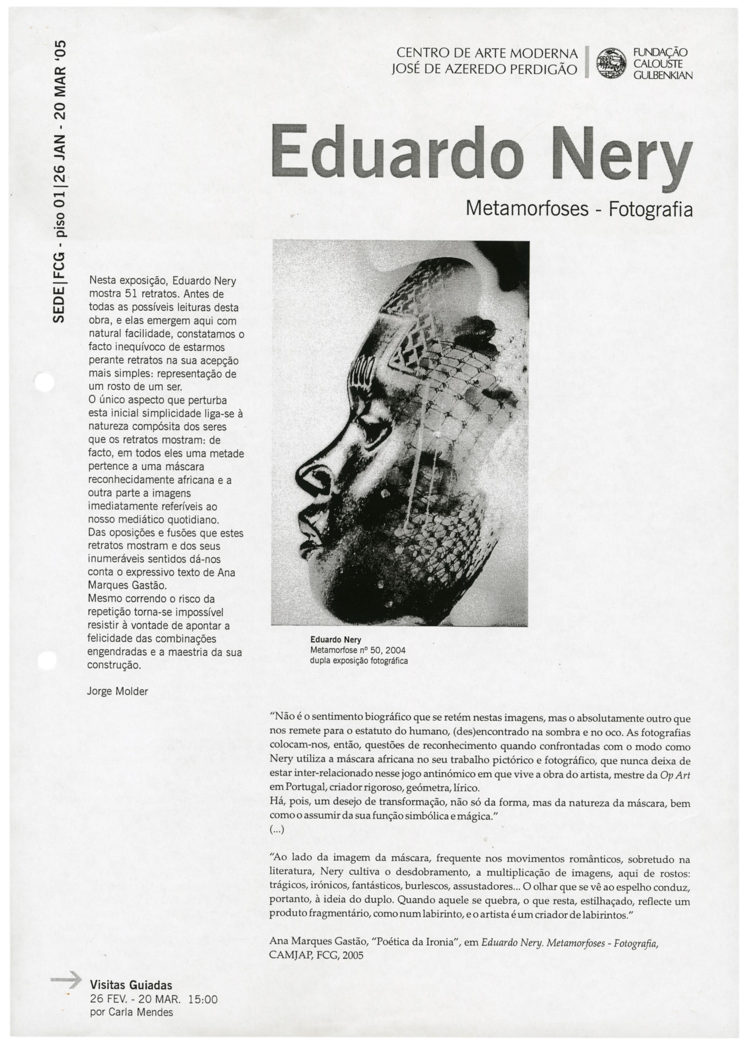 Eduardo Nery. Metamorfoses. Fotografia