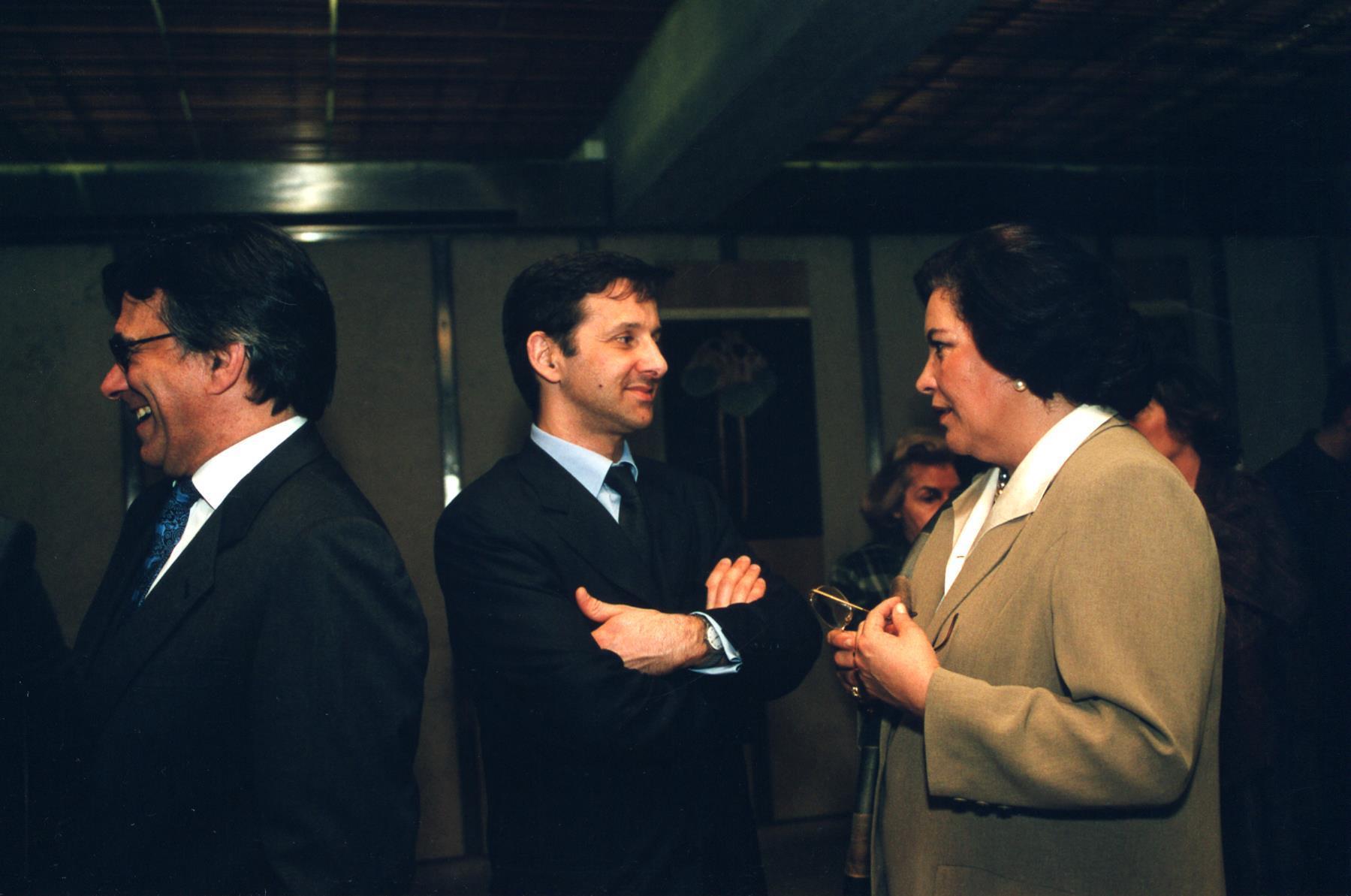 João Castel-Branco Pereira (à esq.), Paulo Pereira (ao centro) e Maria Queiroz Ribeiro (à dir.)