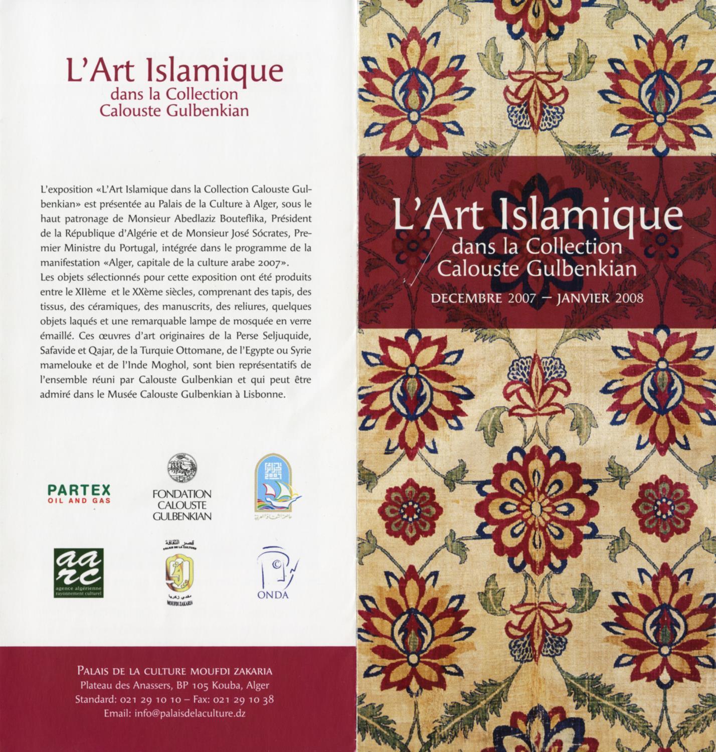 L'Art Islamique dans la Collection Calouste Gulbenkian