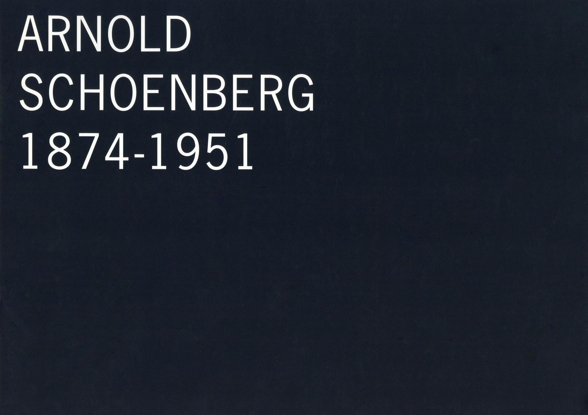 Arnold Schoenberg (1874 – 1951). Uma Exposição Multimédia Interactiva (vol. 2)