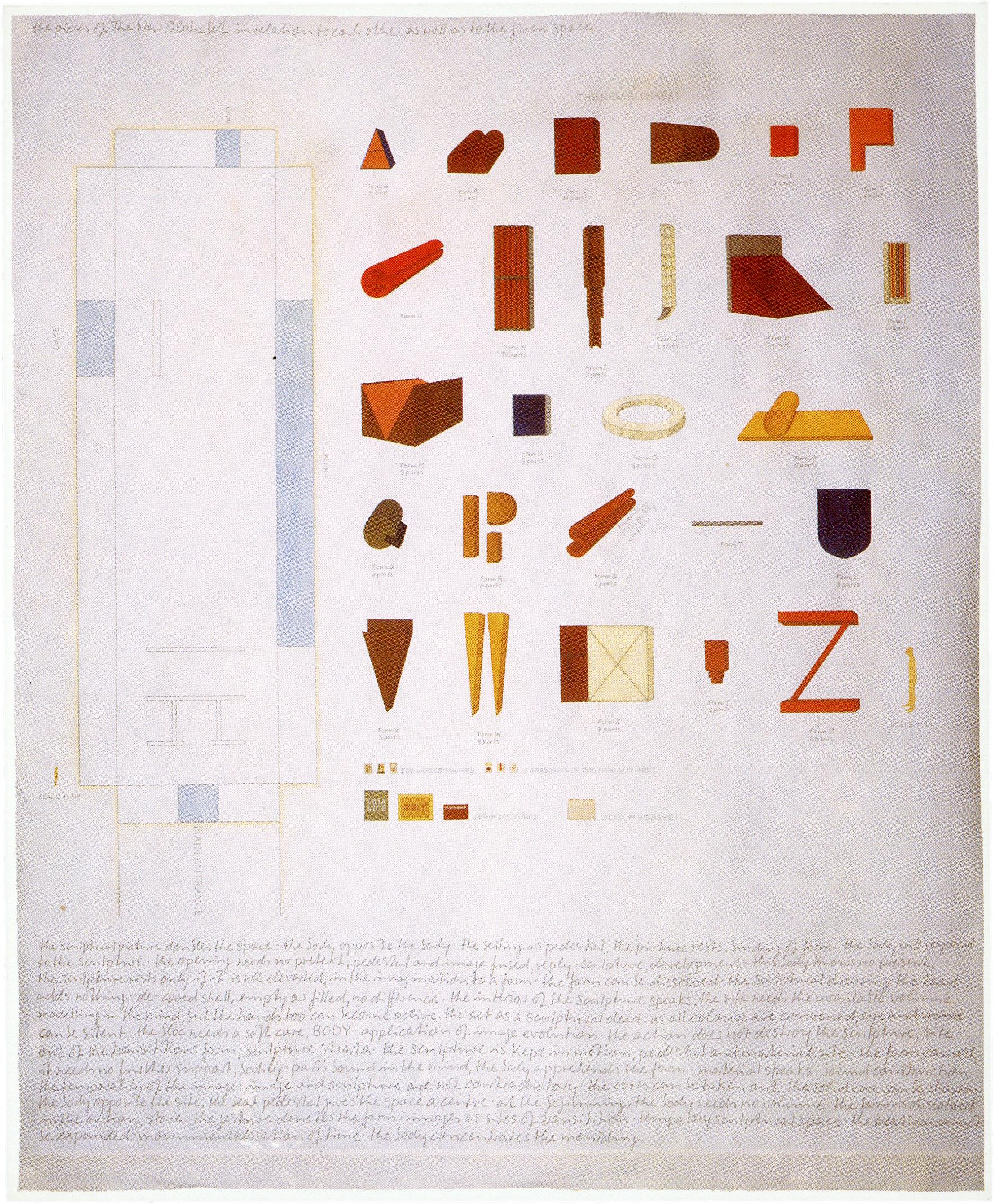 Franz Erhard Walther. Das Neue Alphabet, 1990 – 1996 [exposição, visitas-guiadas e ateliê]