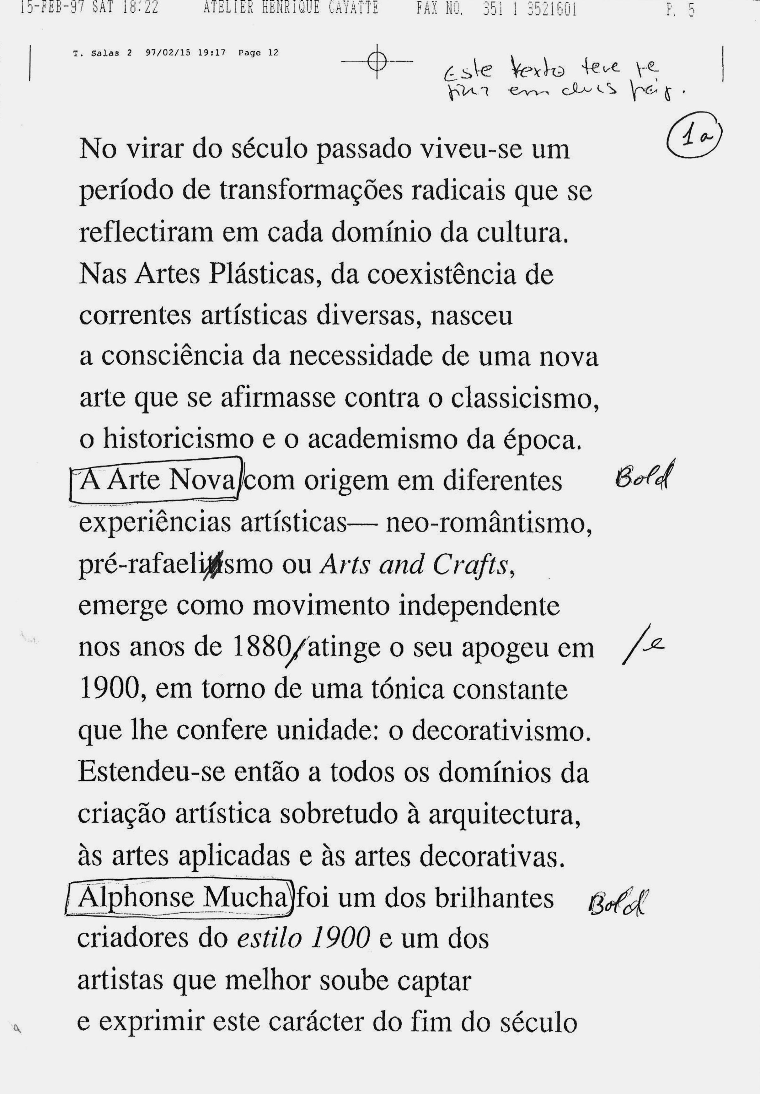 Atelier Henrique Cayatte. Actividades Culturais