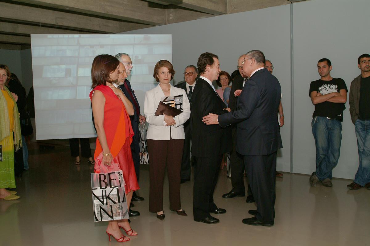 Isabel Alçada (ao centro) e Manuel Pinho (à dir.)