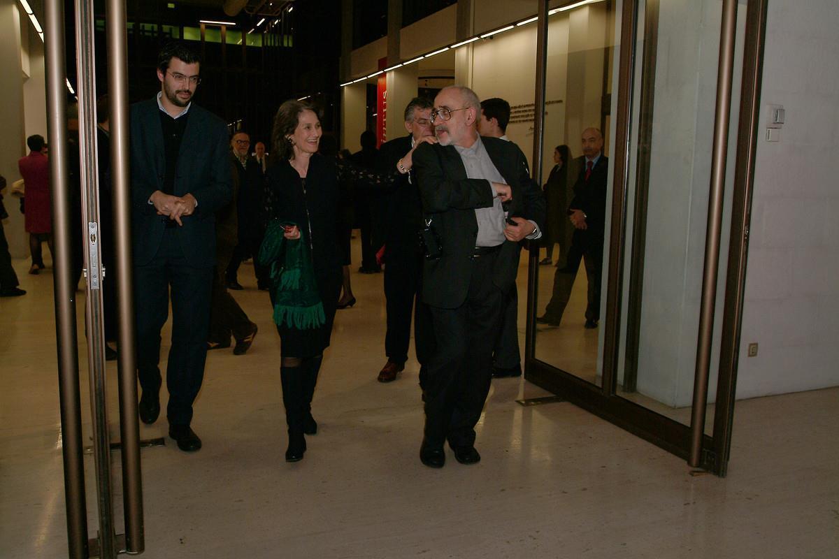 Nuno Faria (à esq.), Teresa Gouveira (ao centro) e Ângelo de Sousa (à dir.)