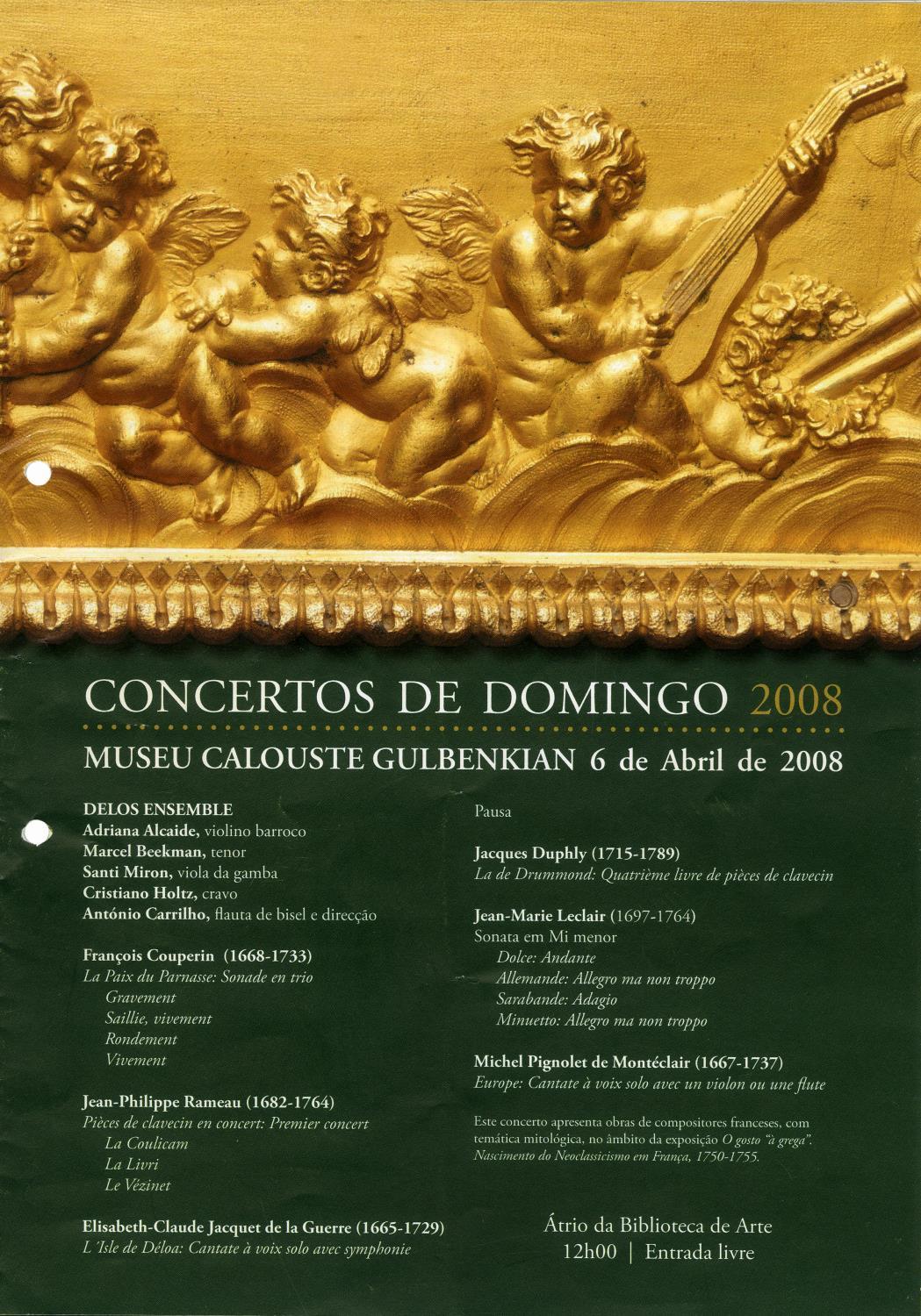 Concertos de Domingo 2008