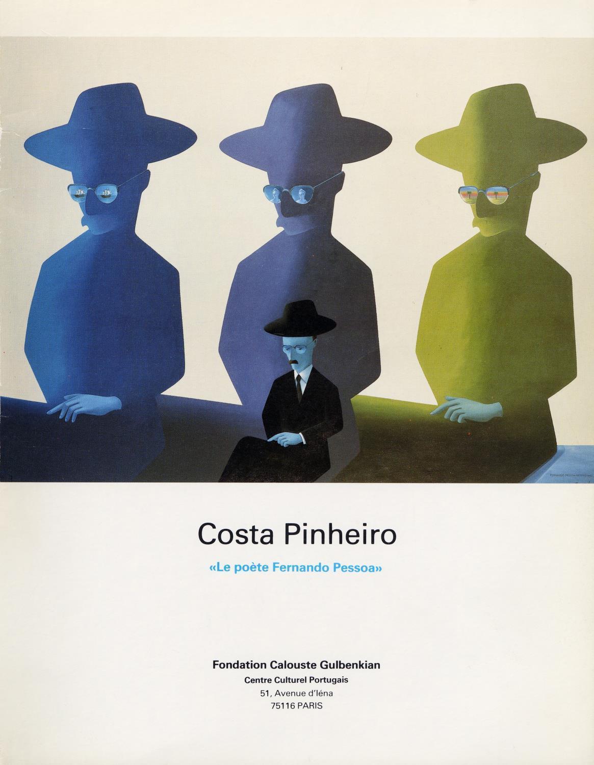 Costa Pinheiro. Le Poète Fernando Pessoa