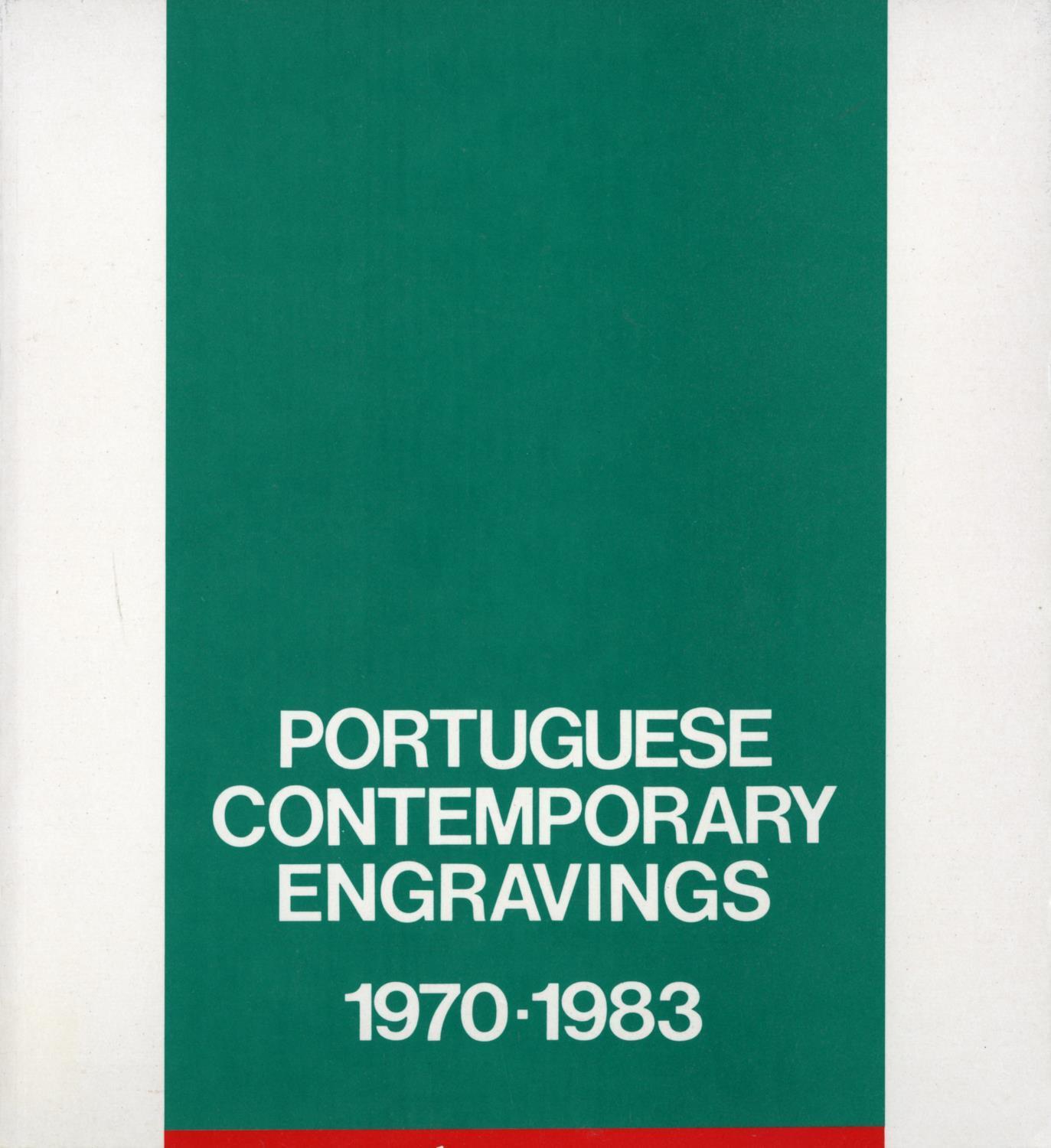 Portuguese Contemporary Engravings, 1970 – 1980
