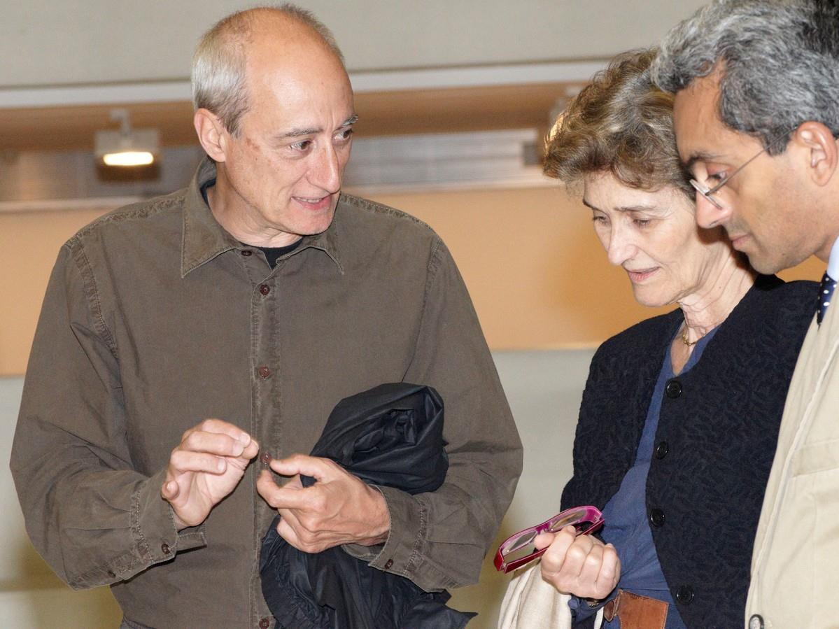 Jorge Barbi (à esq.), Teresa Gouveia (ao centro) e Jorge Barreto Xavier (à dir.)
