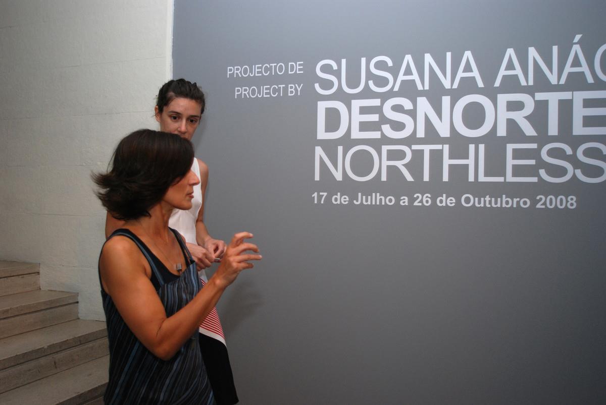 Leonor Nazaré (à frente, à dir.) e Susana Anágua (à frente, à esq.)