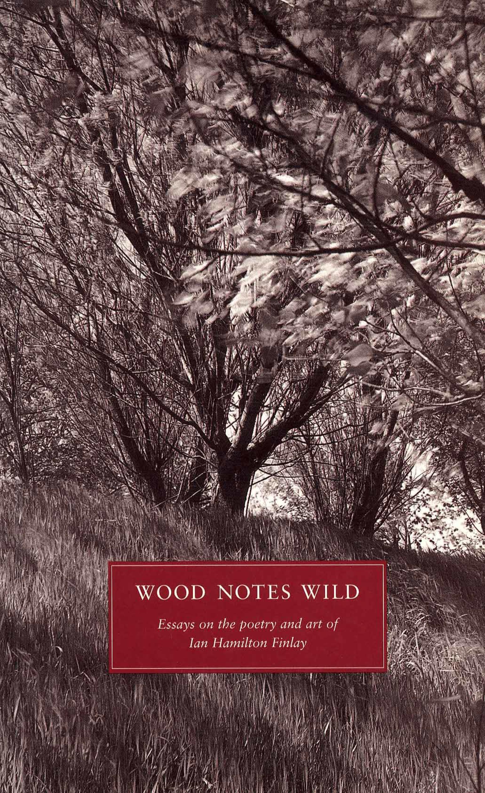 Wood Notes Wild: Essays on the Poetry and Art of Ian Hamilton