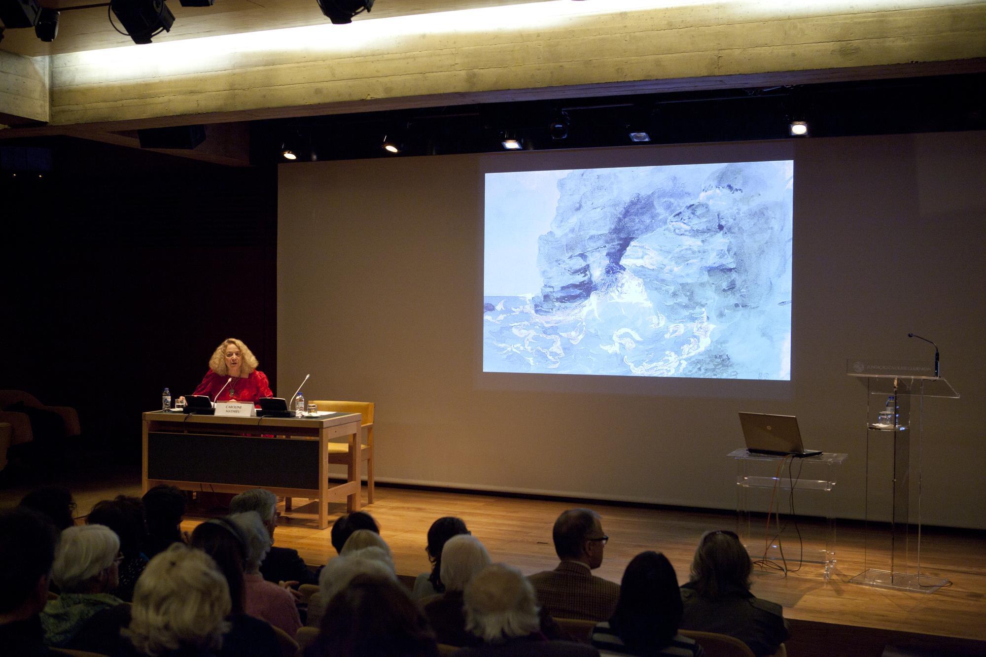 Conferência «As Idades do Mar», proferida por Caroline Mathieu